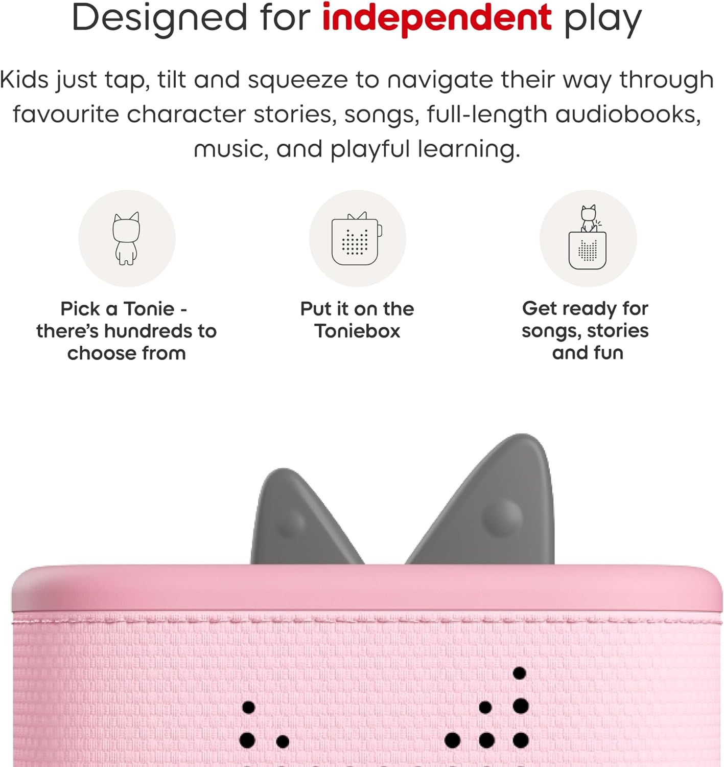 Tonies Toniebox 2 Cloud Pink Starter Set