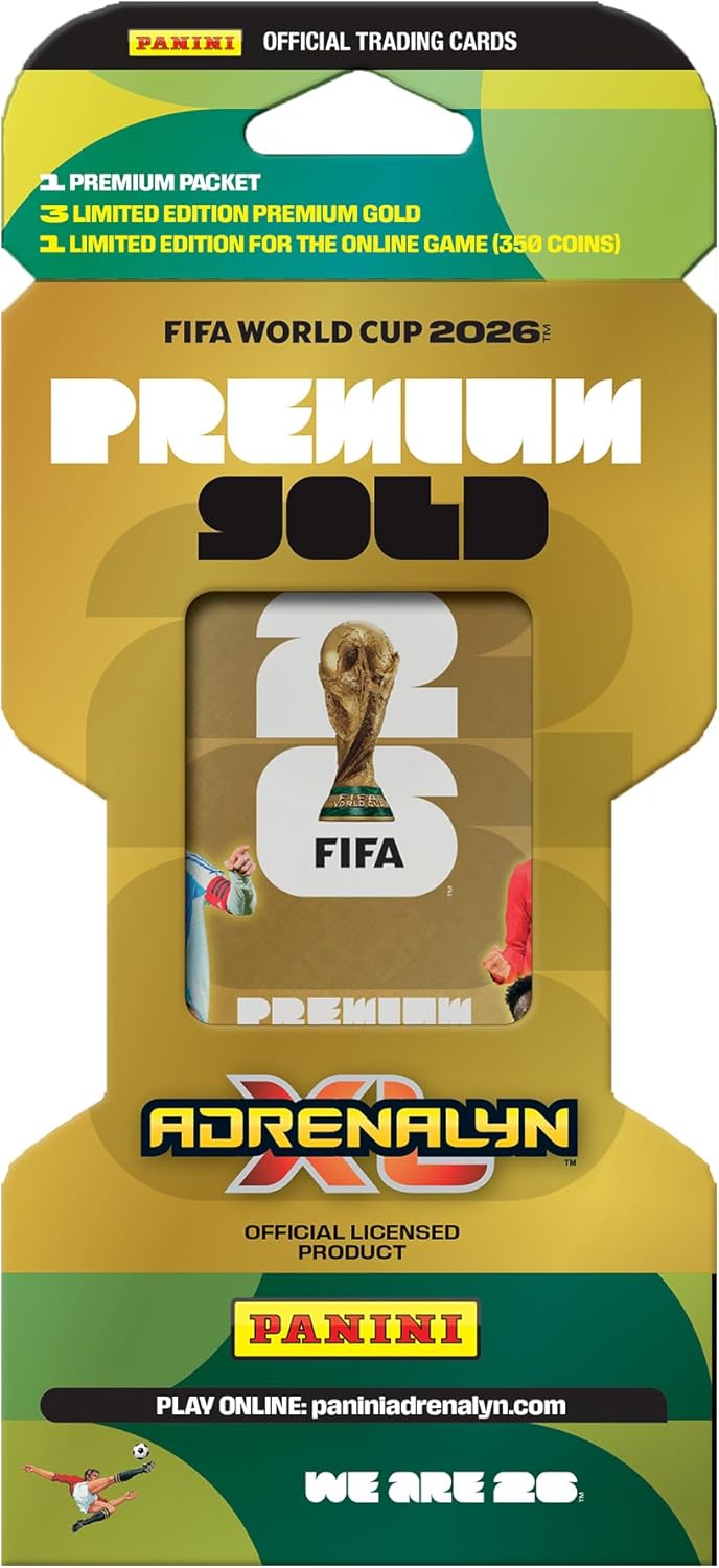 FIFA World Cup 2026 Adrenalyn XL Premium Gold Booster