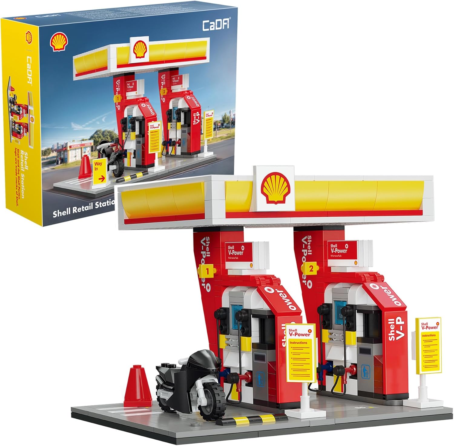 Cada Shell Retaistation 305 Piece Construction Set