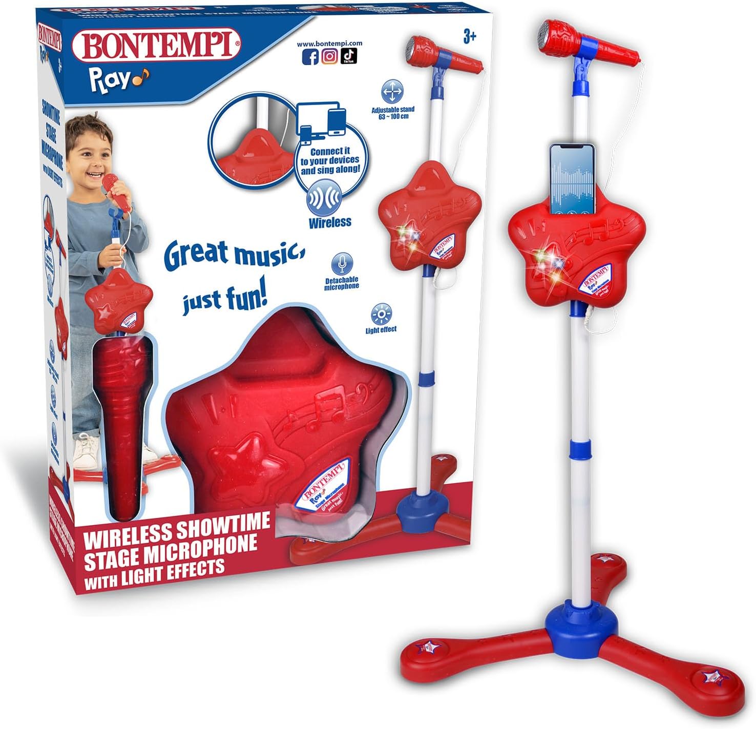 Bontempi Wireless Showtime Stage Microp