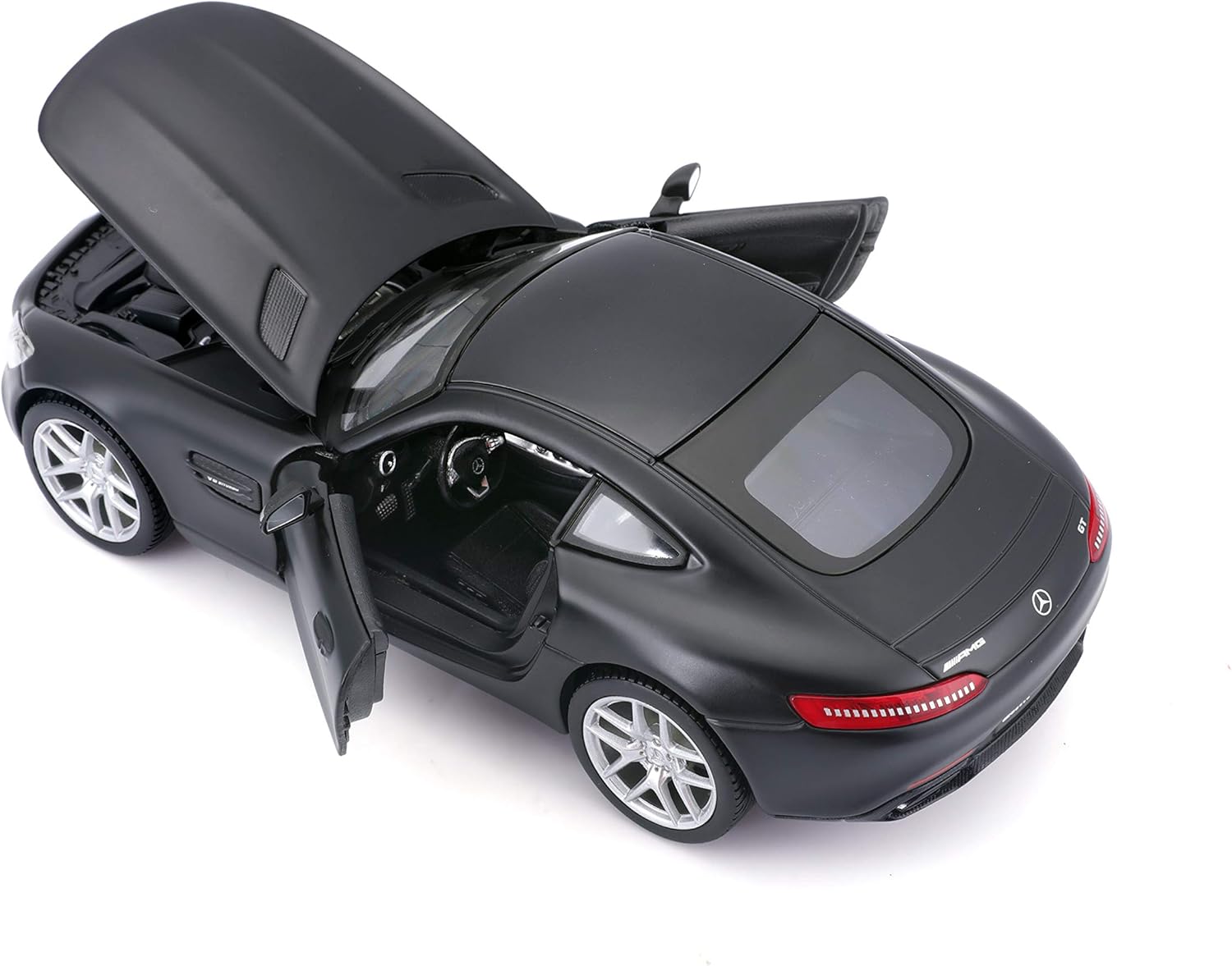 Maisto Mercedes AMG GT Matt Black 1:24 Scale Die Cast