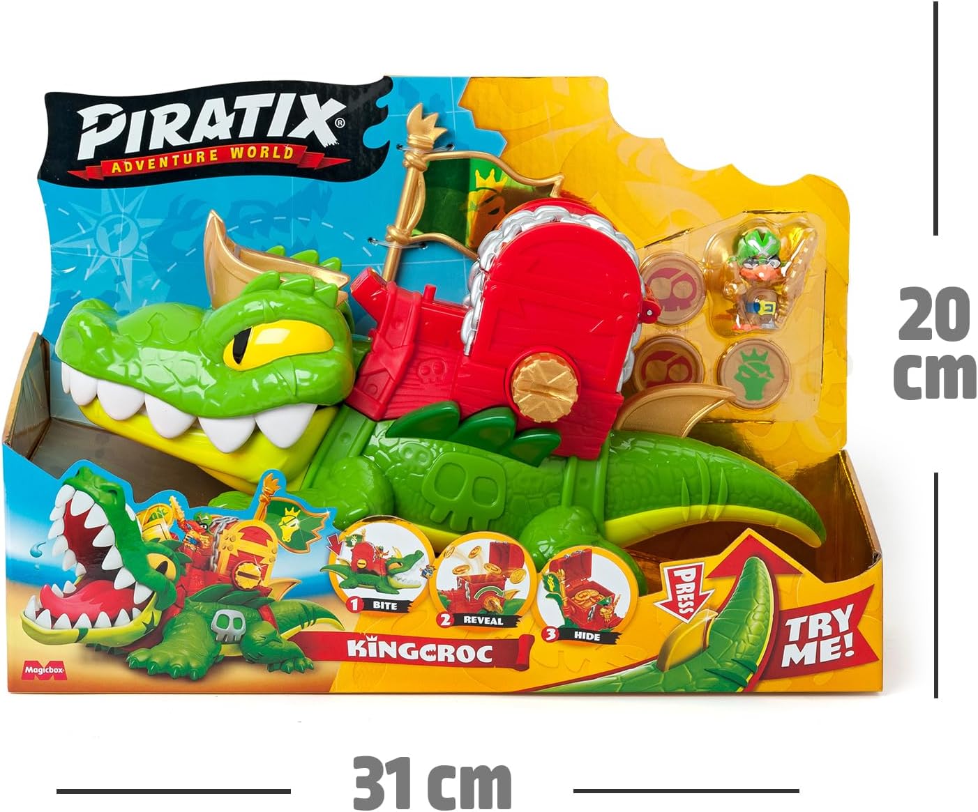 Piratix Adventure World King Croc Playset