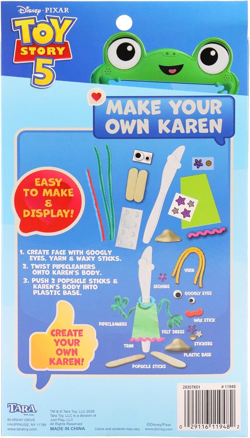 Toy Story 5 Make your own Karen Craft Set