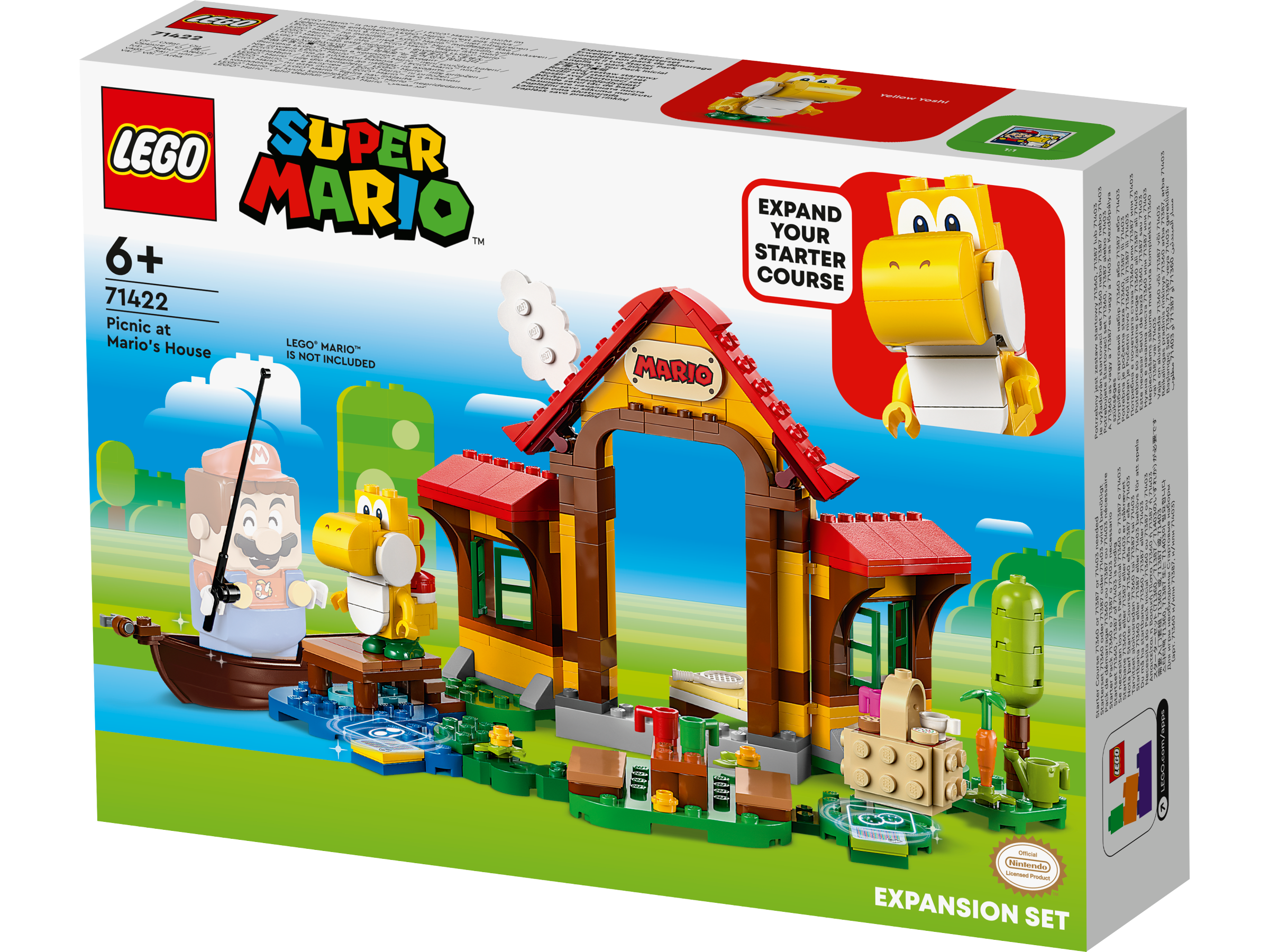 Lego 71422 Picnic at Marios House Epansion Set