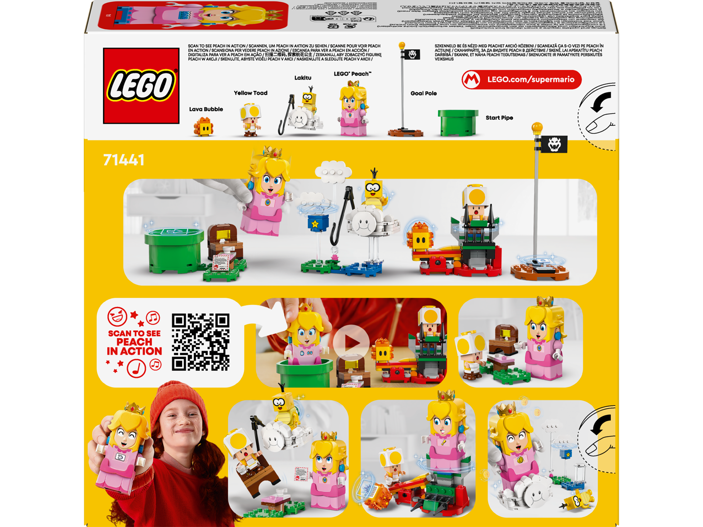 Lego 71441 Adventures with Interactive Peach