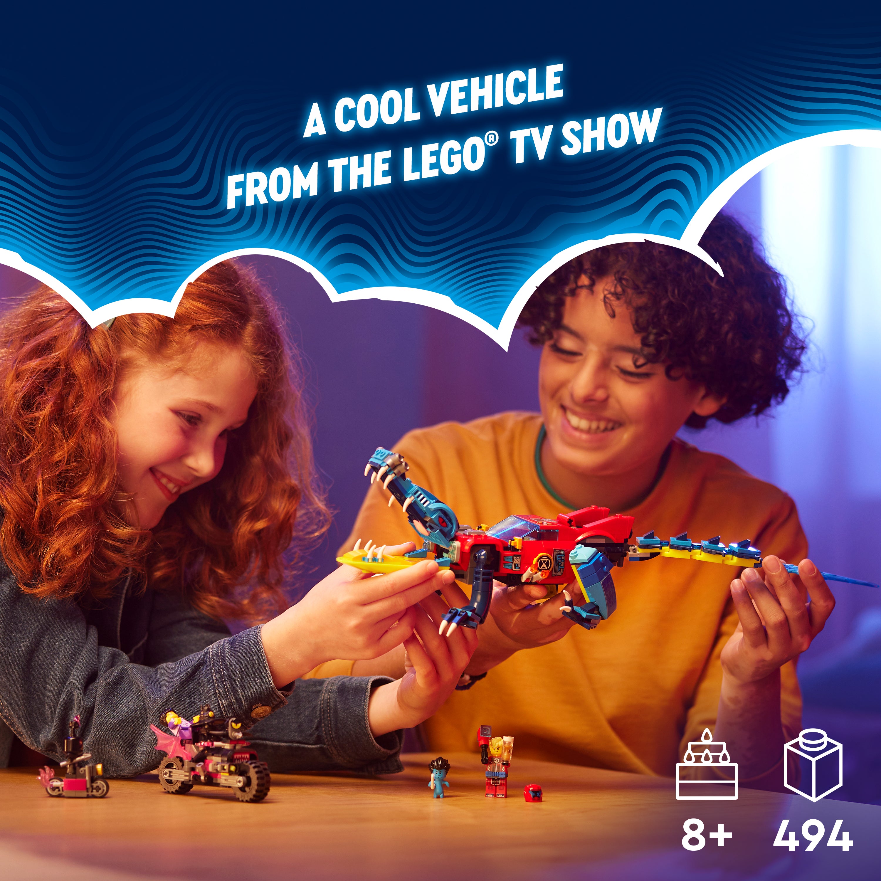 Lego 71458 Crocodile Car Playset