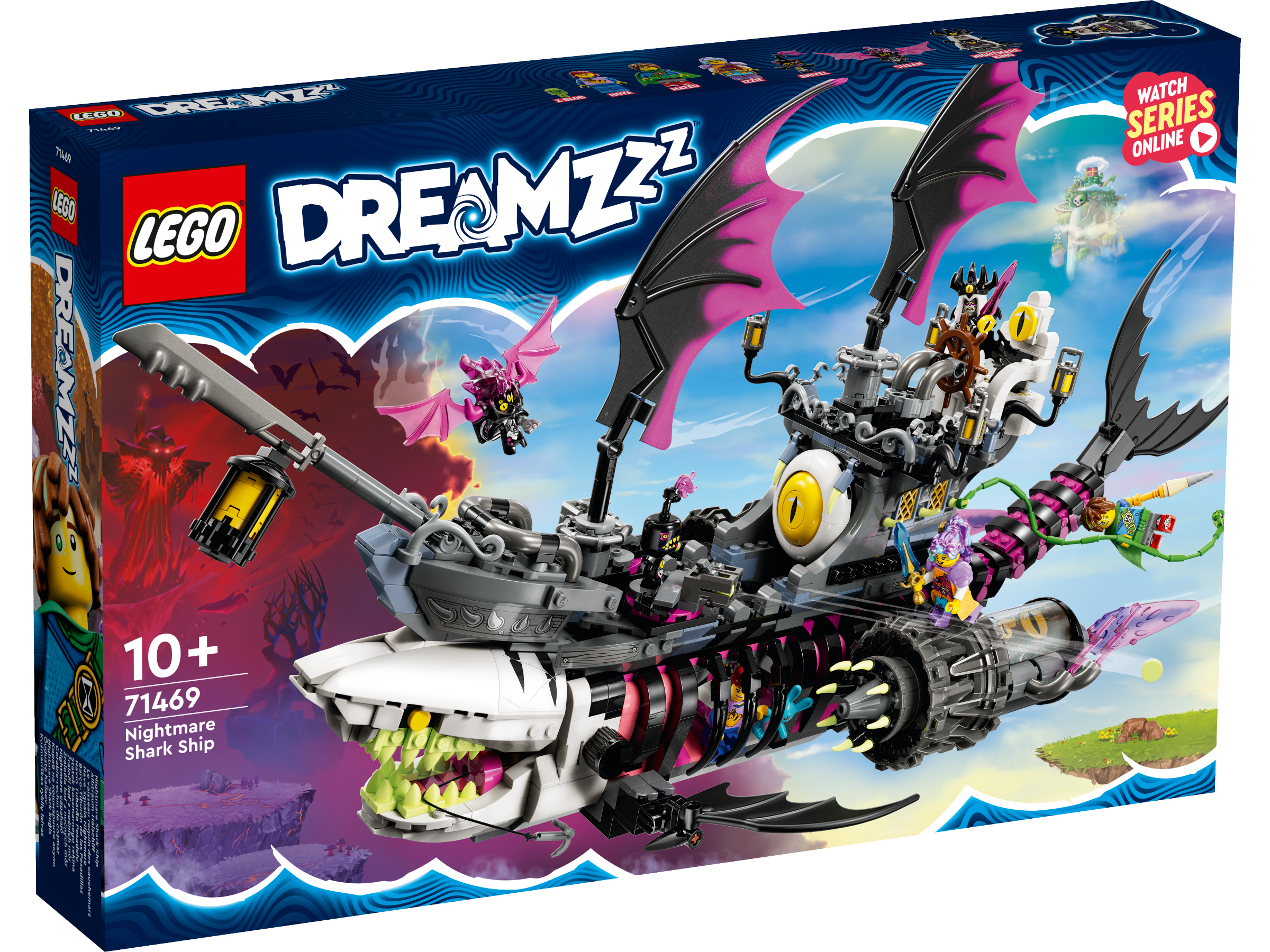 Lego 71469 Nightmare Shark Ship