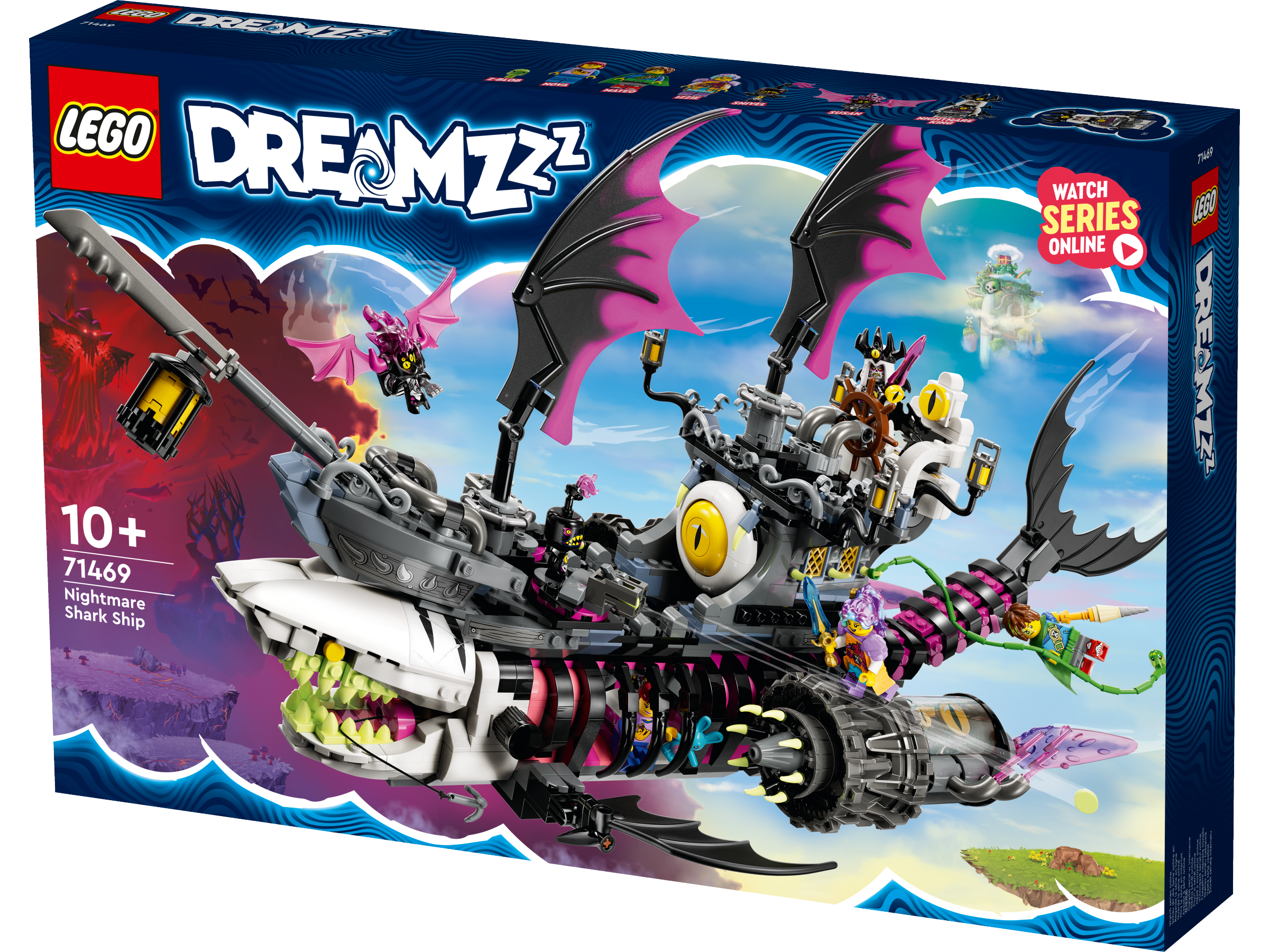 Lego 71469 Nightmare Shark Ship