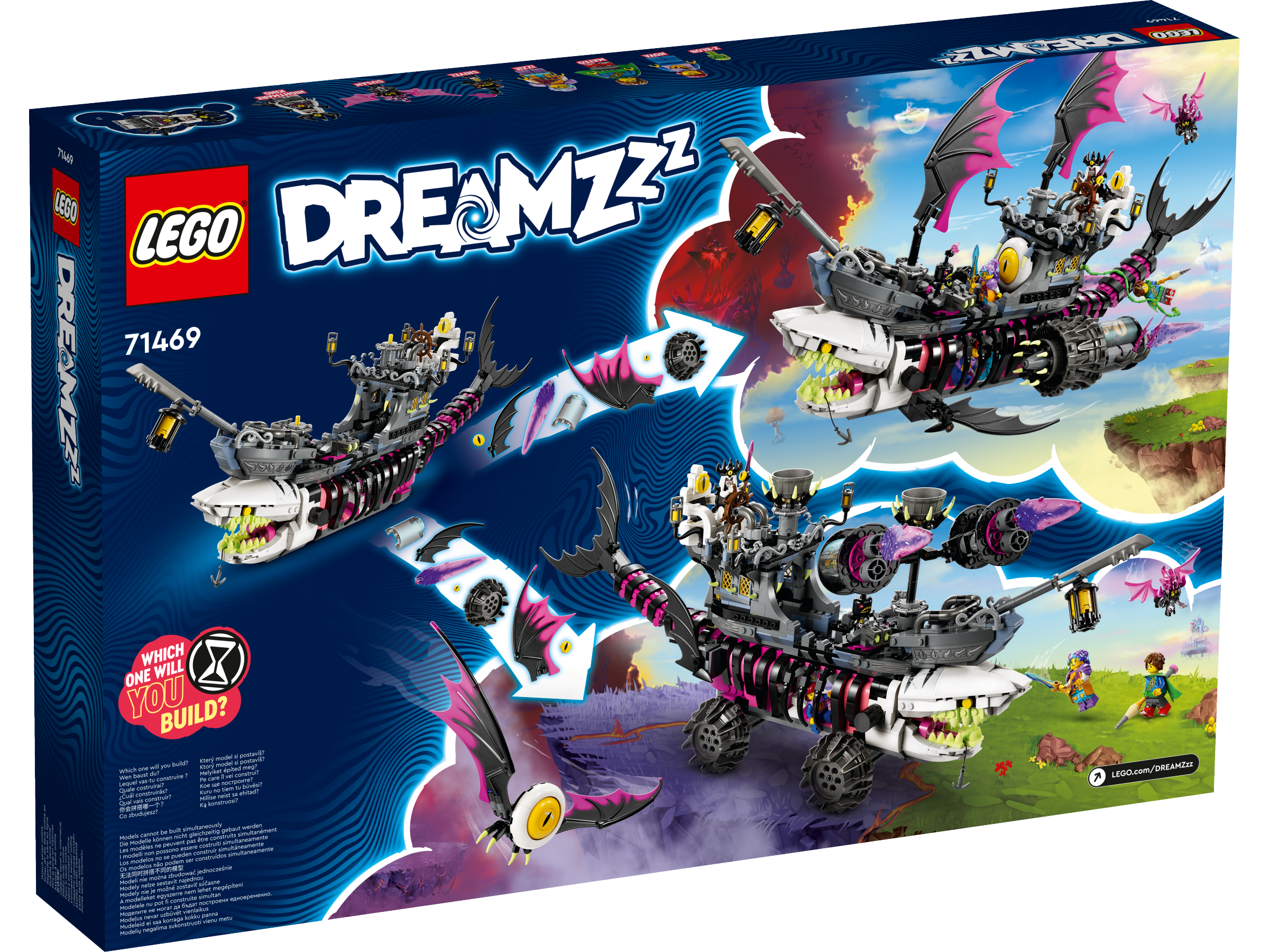 Lego 71469 Nightmare Shark Ship