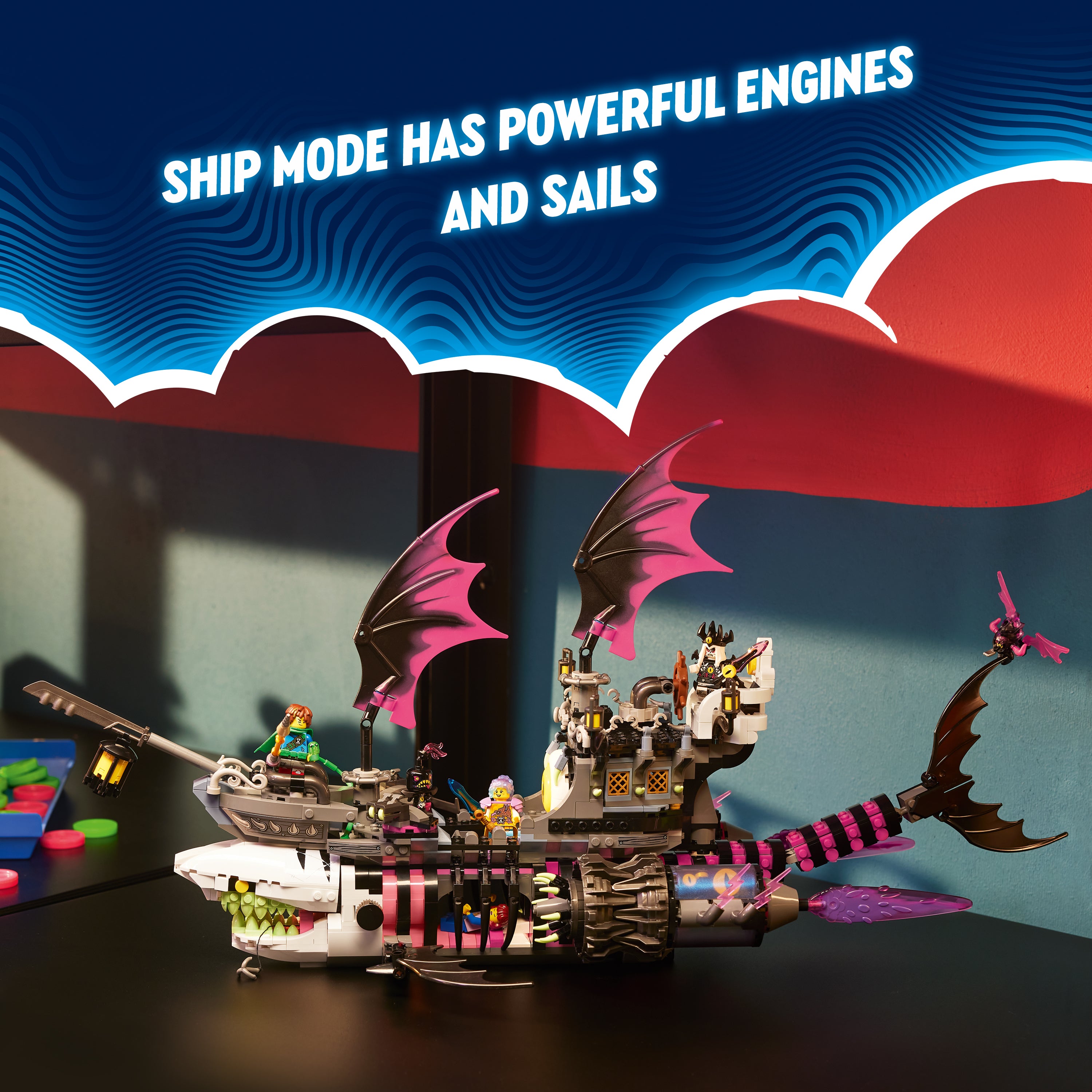 Lego 71469 Nightmare Shark Ship