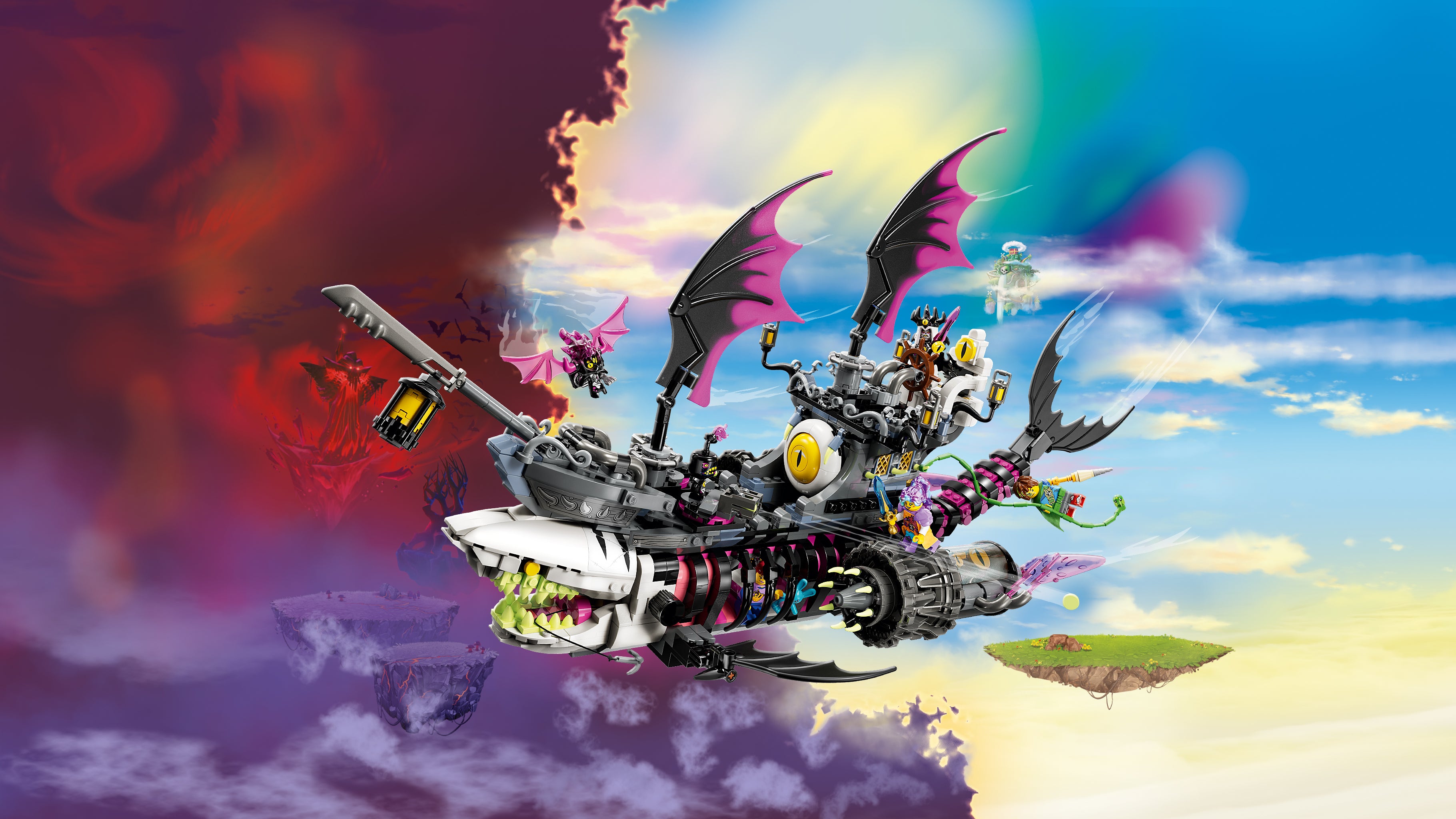 Lego 71469 Nightmare Shark Ship