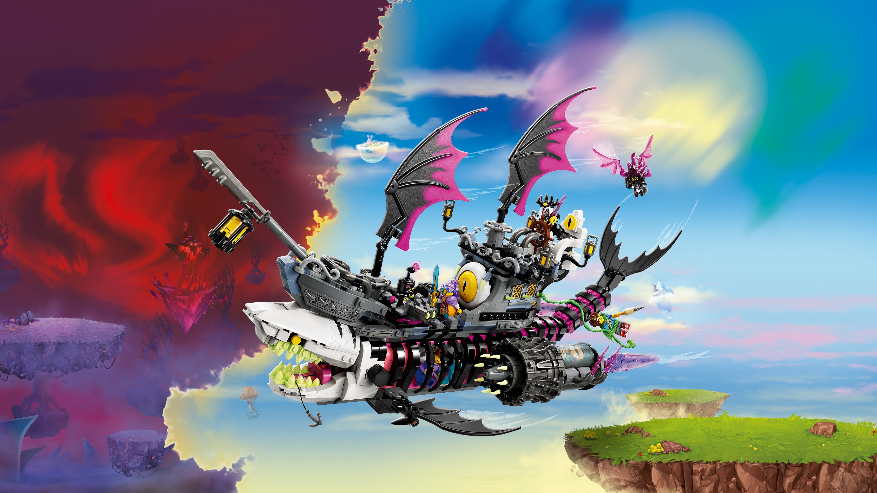 Lego 71469 Nightmare Shark Ship