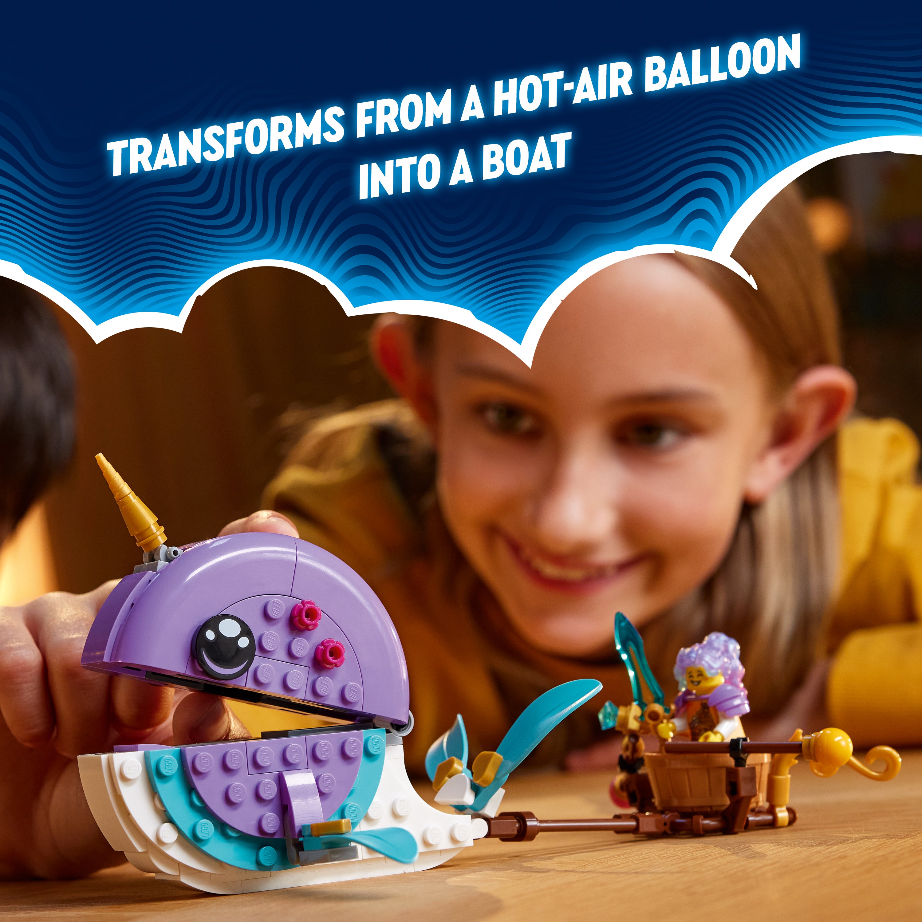 Lego 71472 Izzies Narwhal Hot-Air Balloon