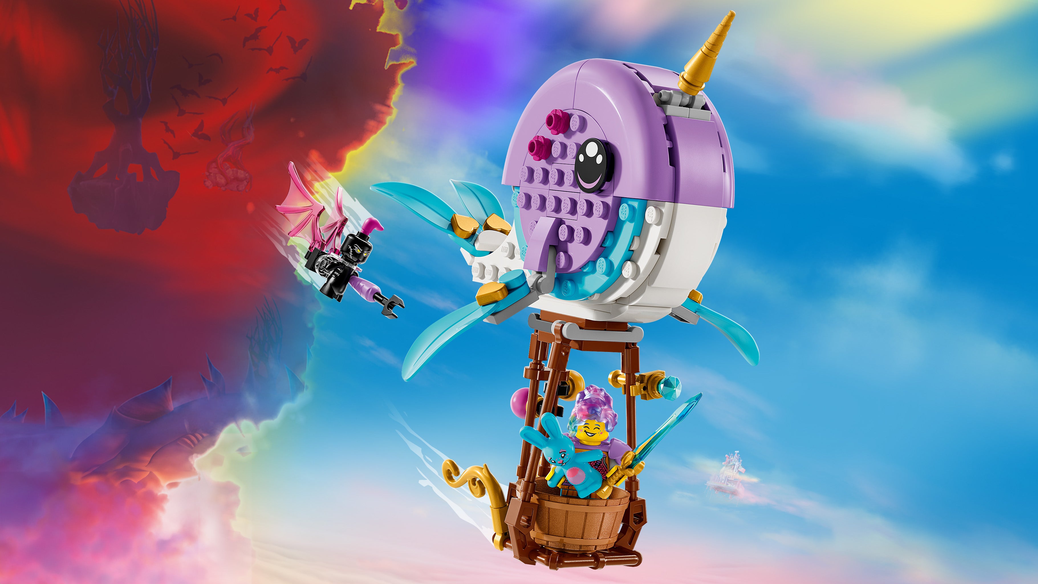 Lego 71472 Izzies Narwhal Hot-Air Balloon