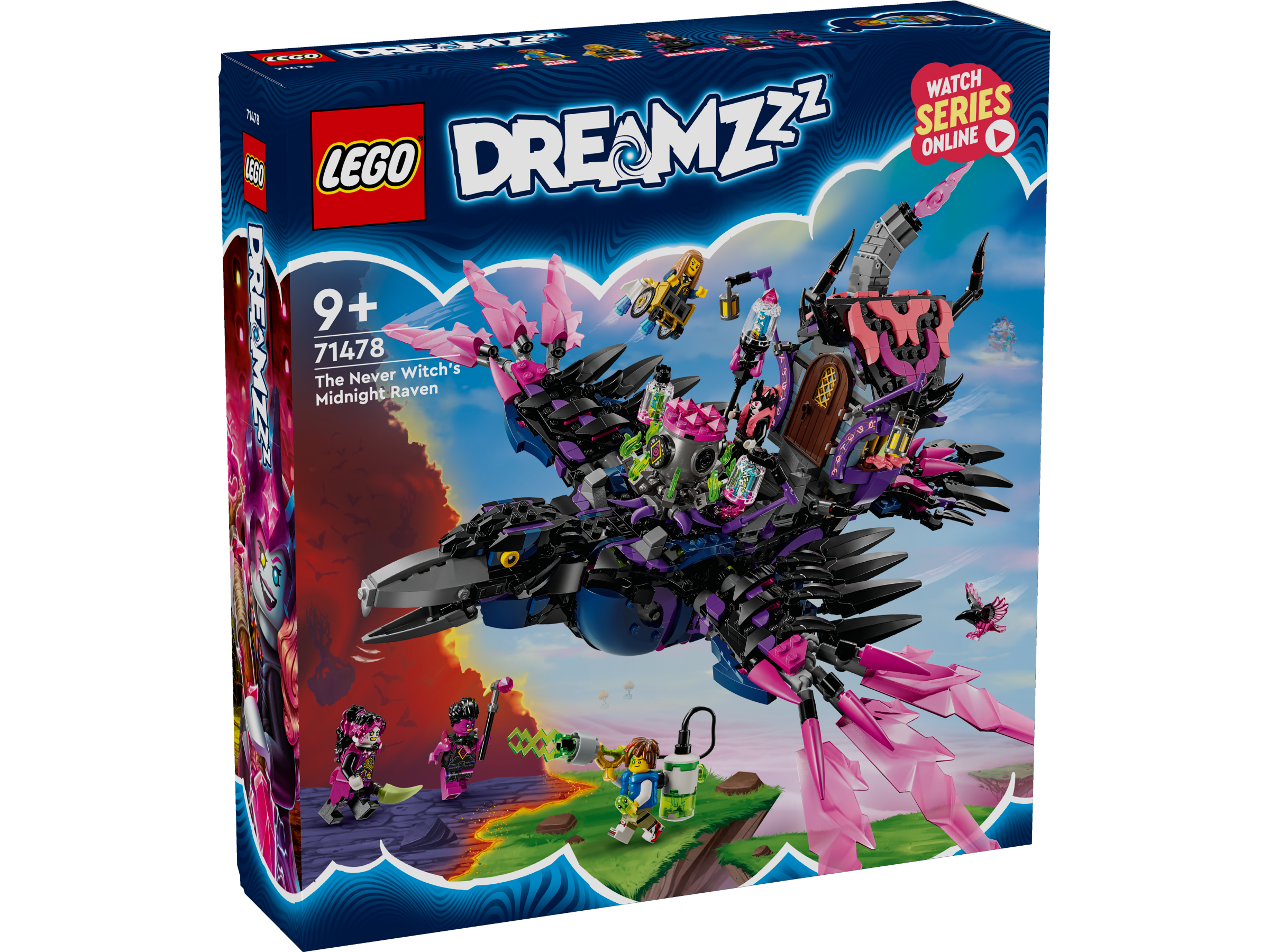 Lego 71478 The Never Witchs Midnight Raven