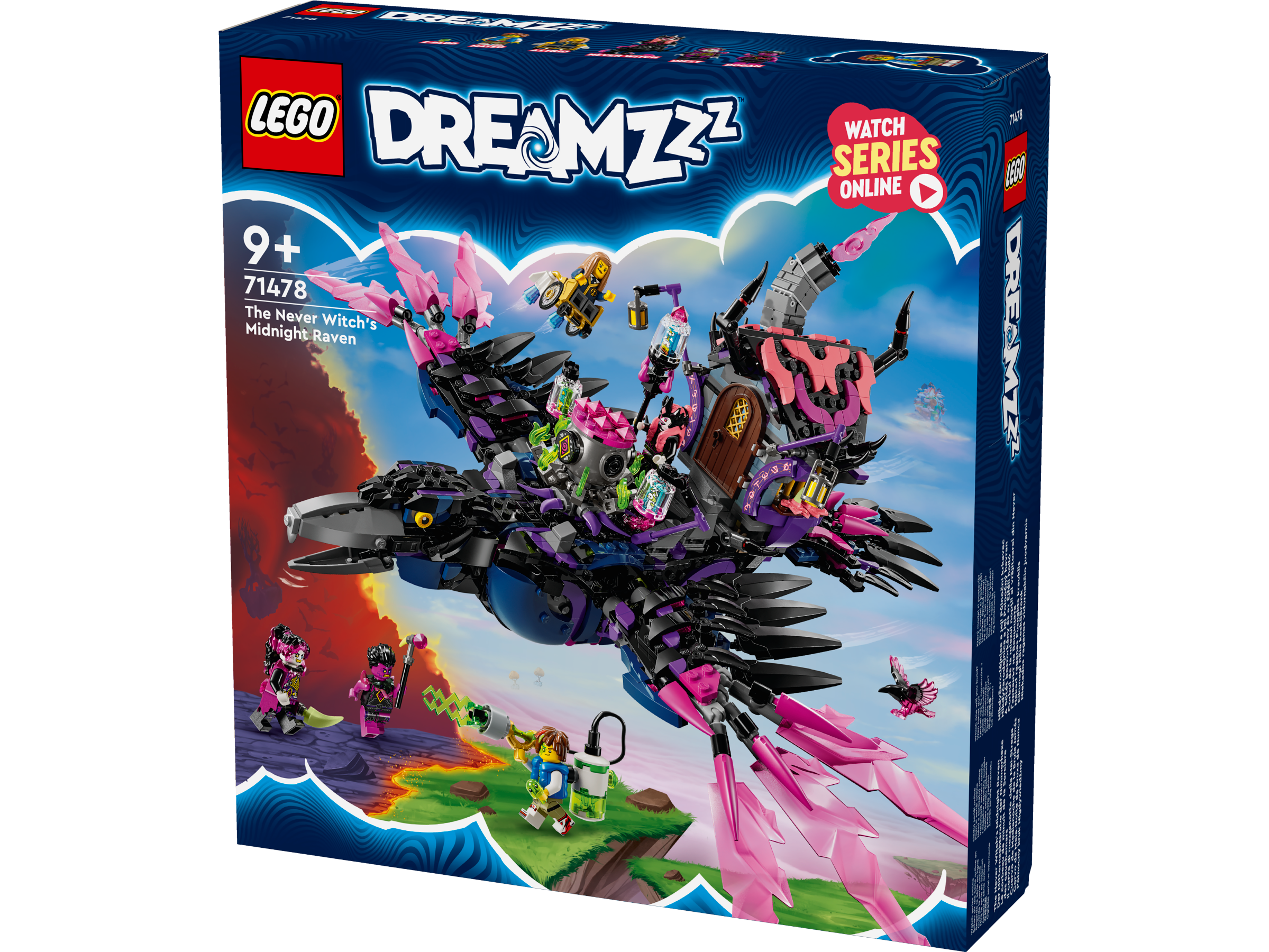 Lego 71478 The Never Witchs Midnight Raven