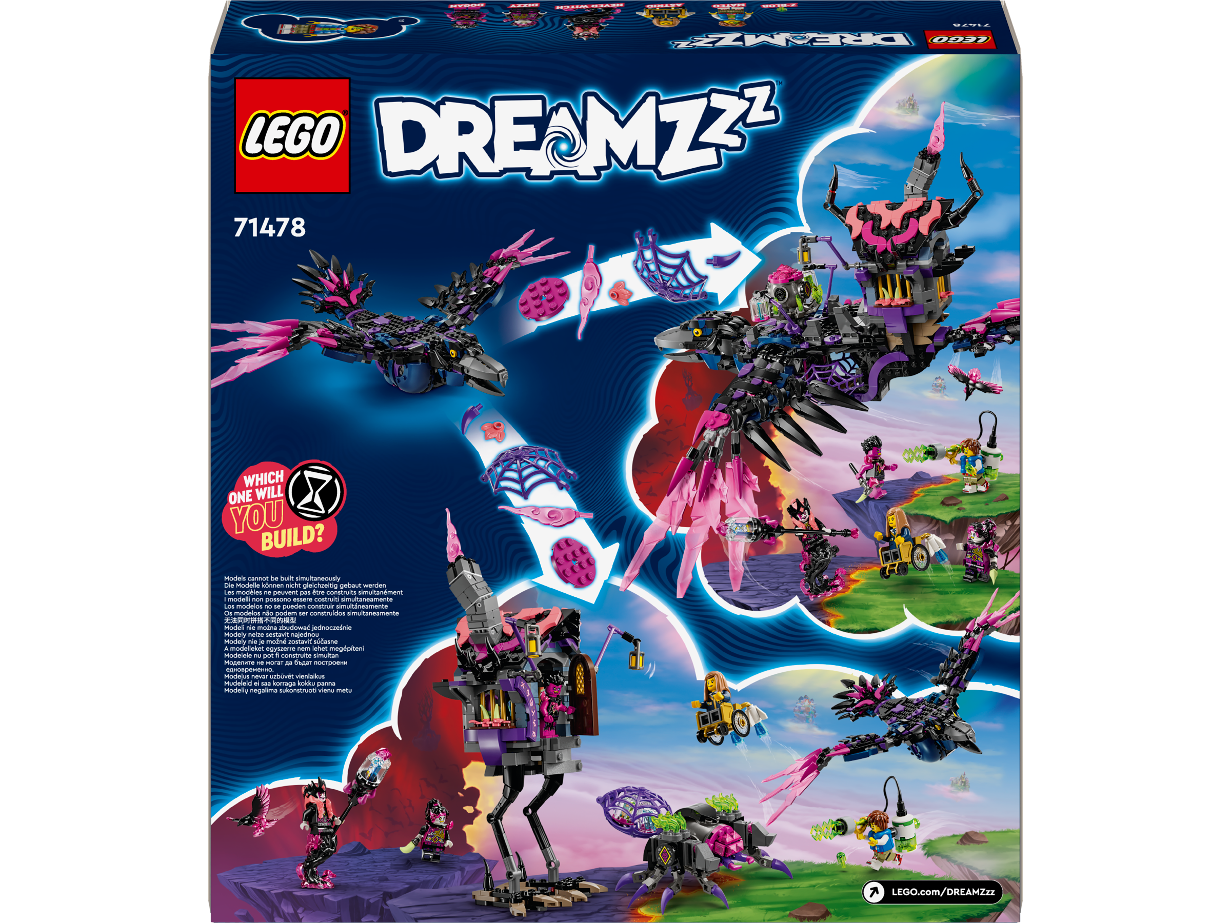 Lego 71478 The Never Witchs Midnight Raven