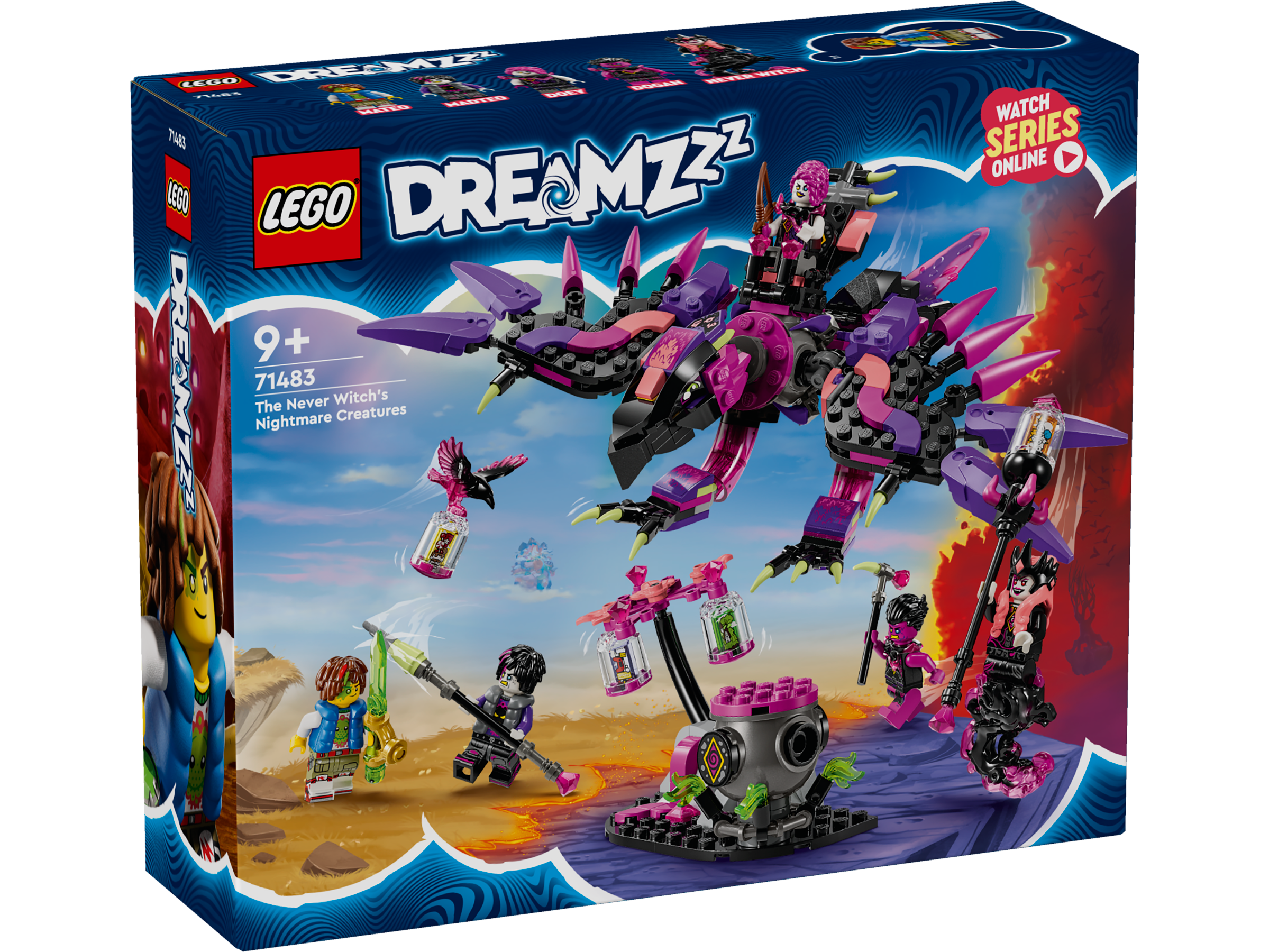 Lego 71483 The Never Witchs Nightmare Creatures