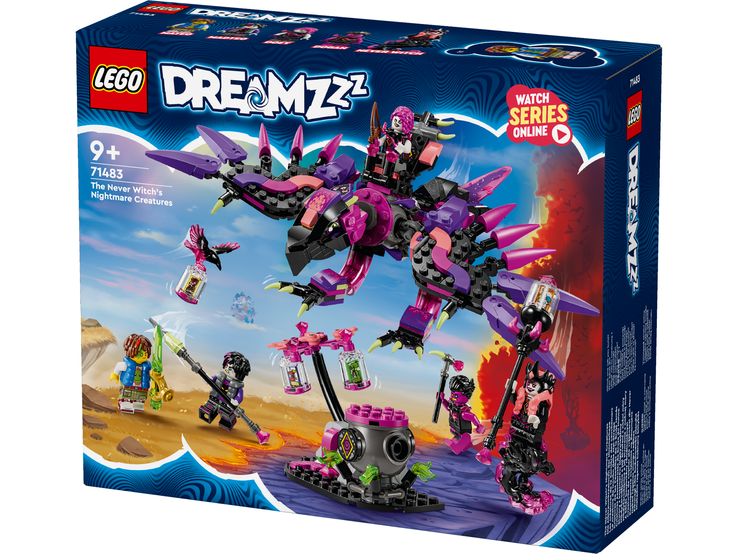 Lego 71483 The Never Witchs Nightmare Creatures