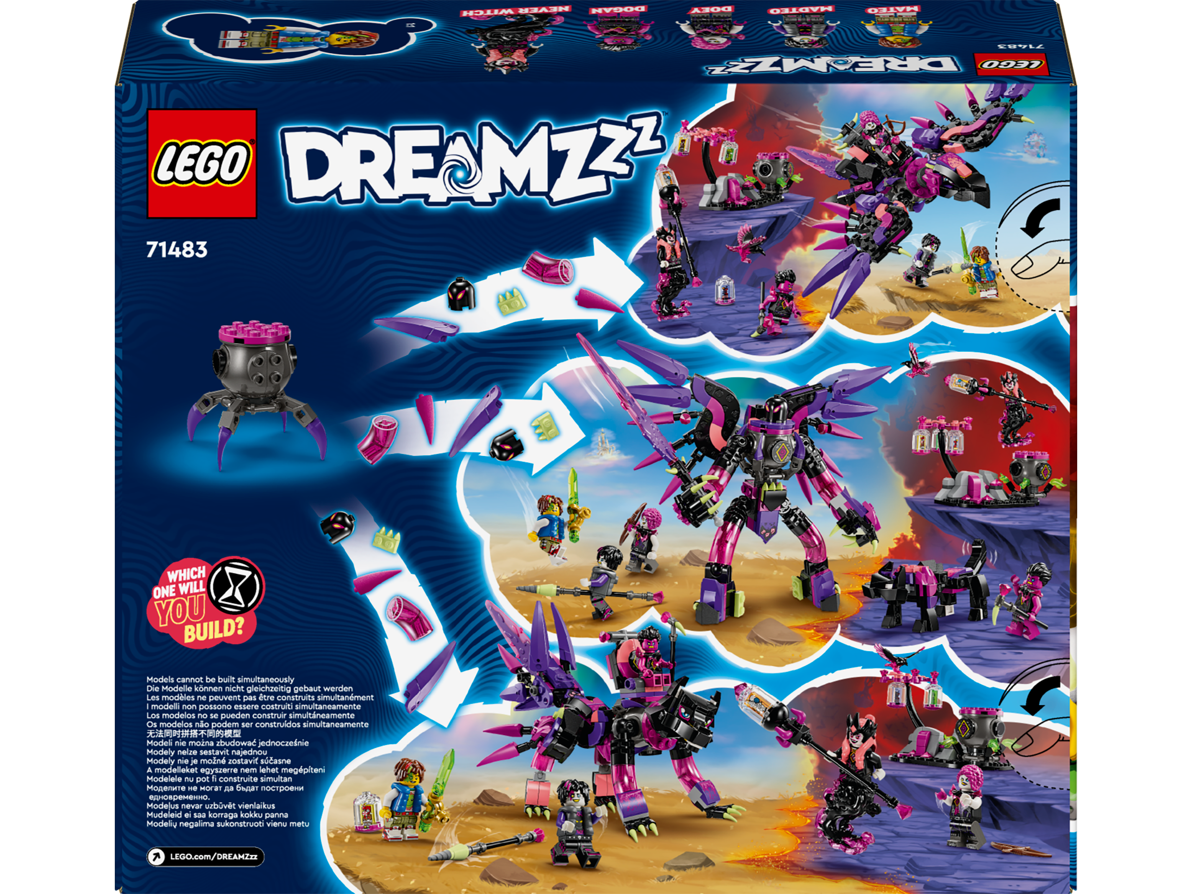 Lego 71483 The Never Witchs Nightmare Creatures