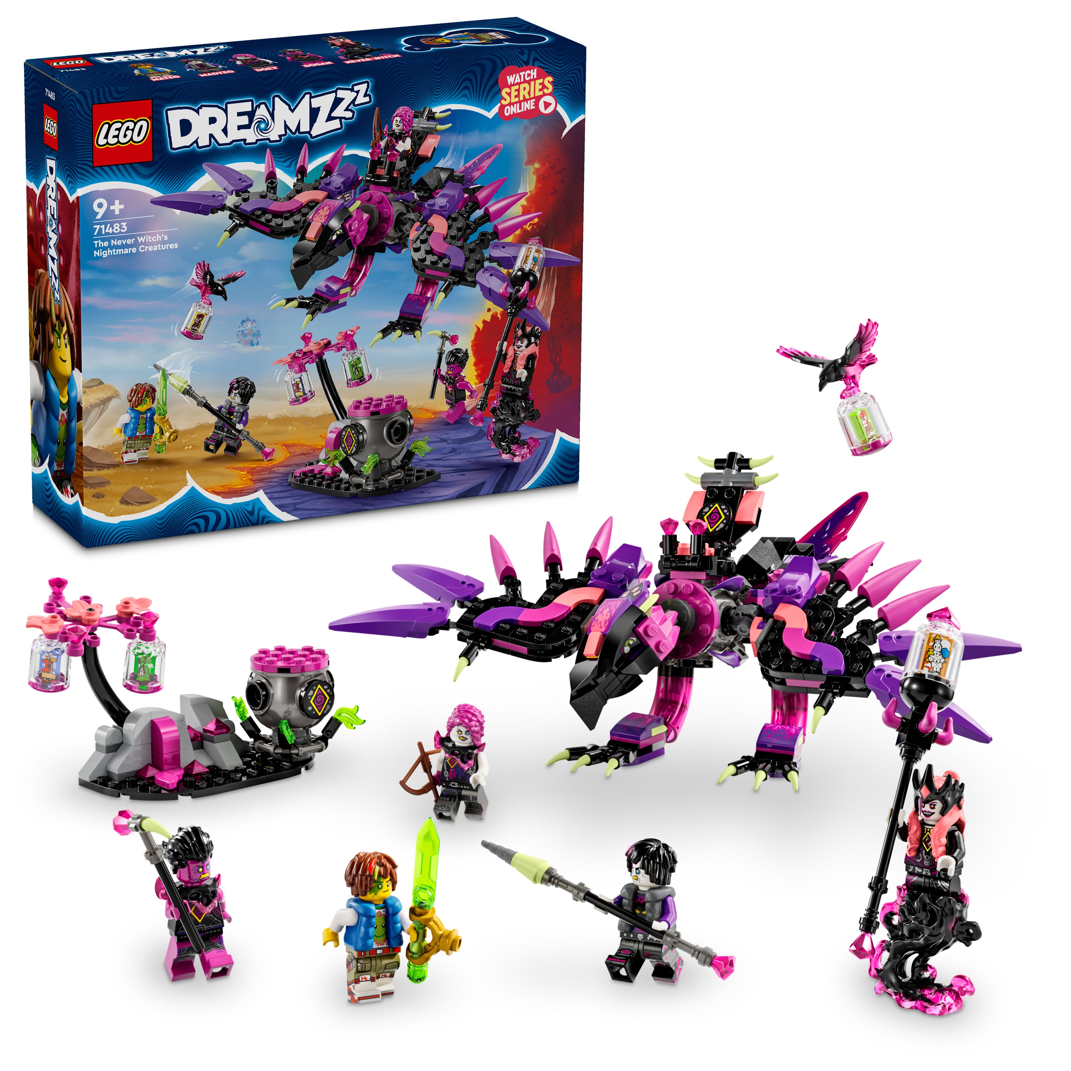 Lego 71483 The Never Witchs Nightmare Creatures