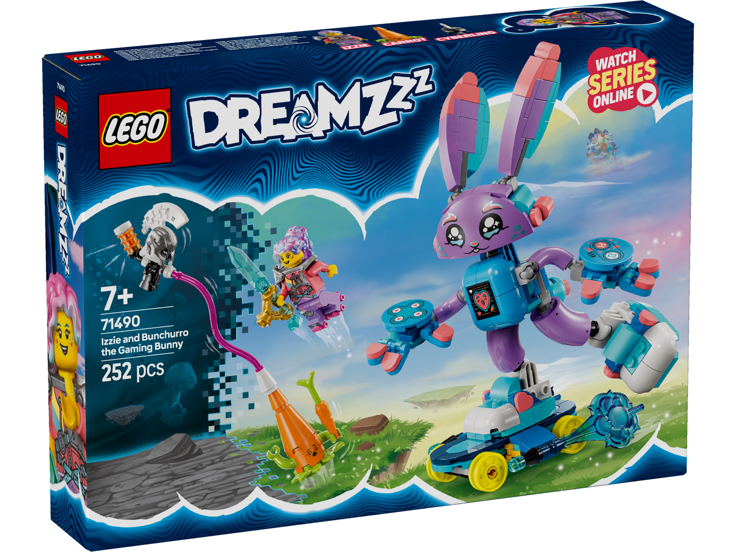 LEGO Dreamzzz 71490 Izzie and Bunchurro the Gaming Bunny