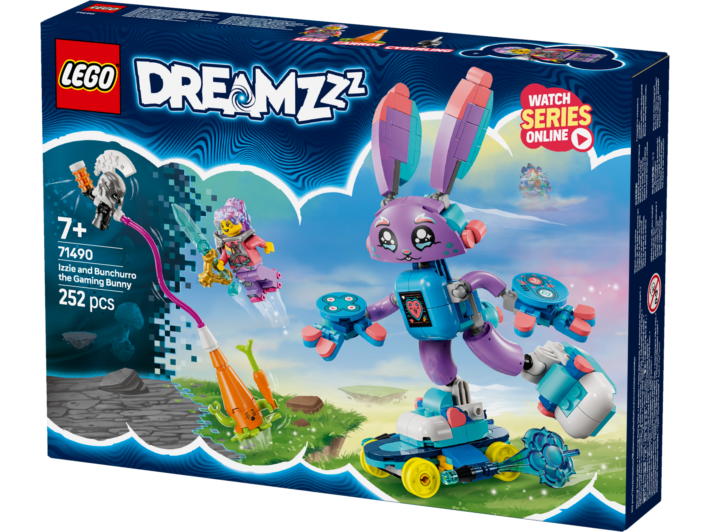 LEGO Dreamzzz 71490 Izzie and Bunchurro the Gaming Bunny