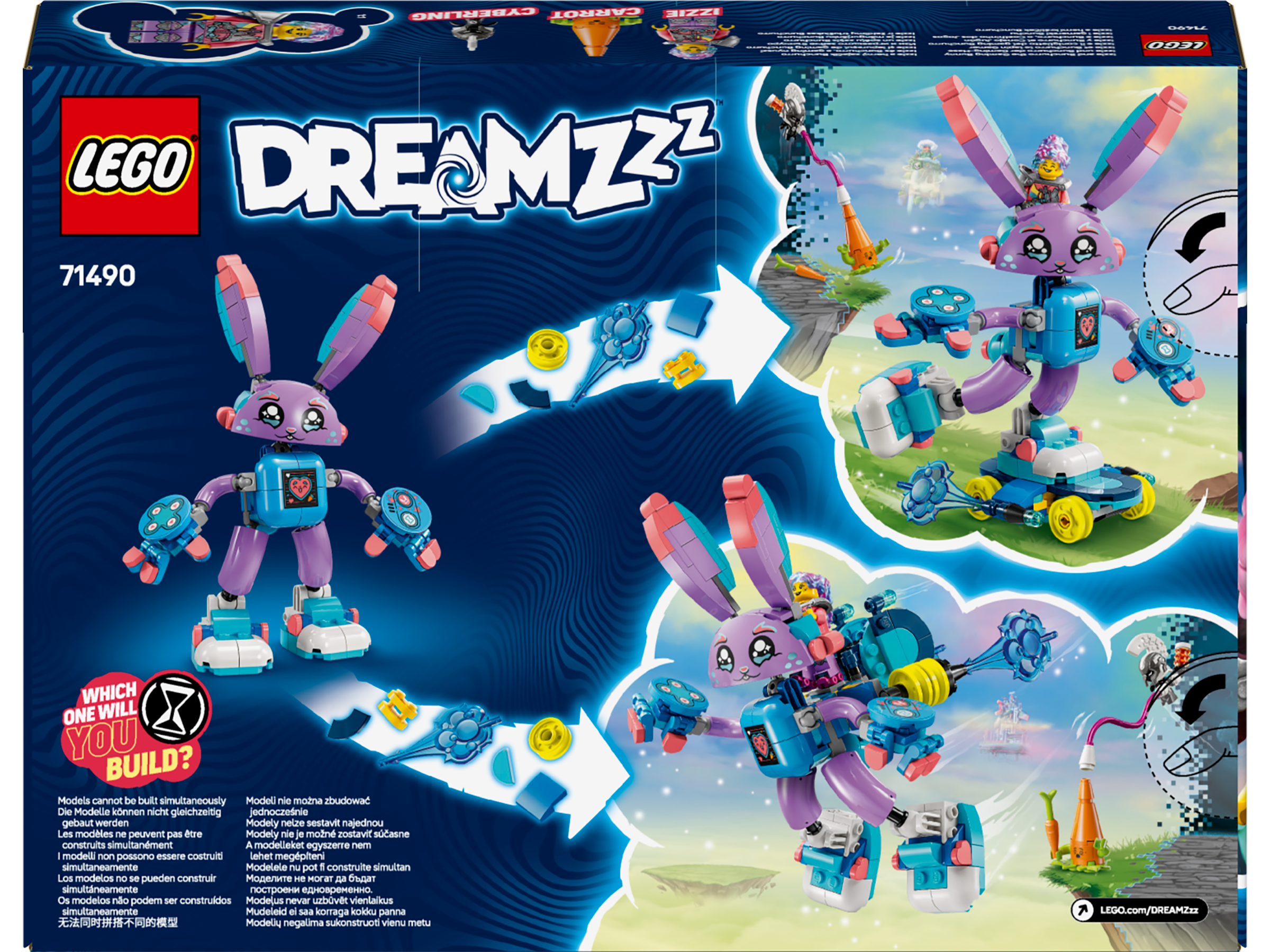 LEGO Dreamzzz 71490 Izzie and Bunchurro the Gaming Bunny