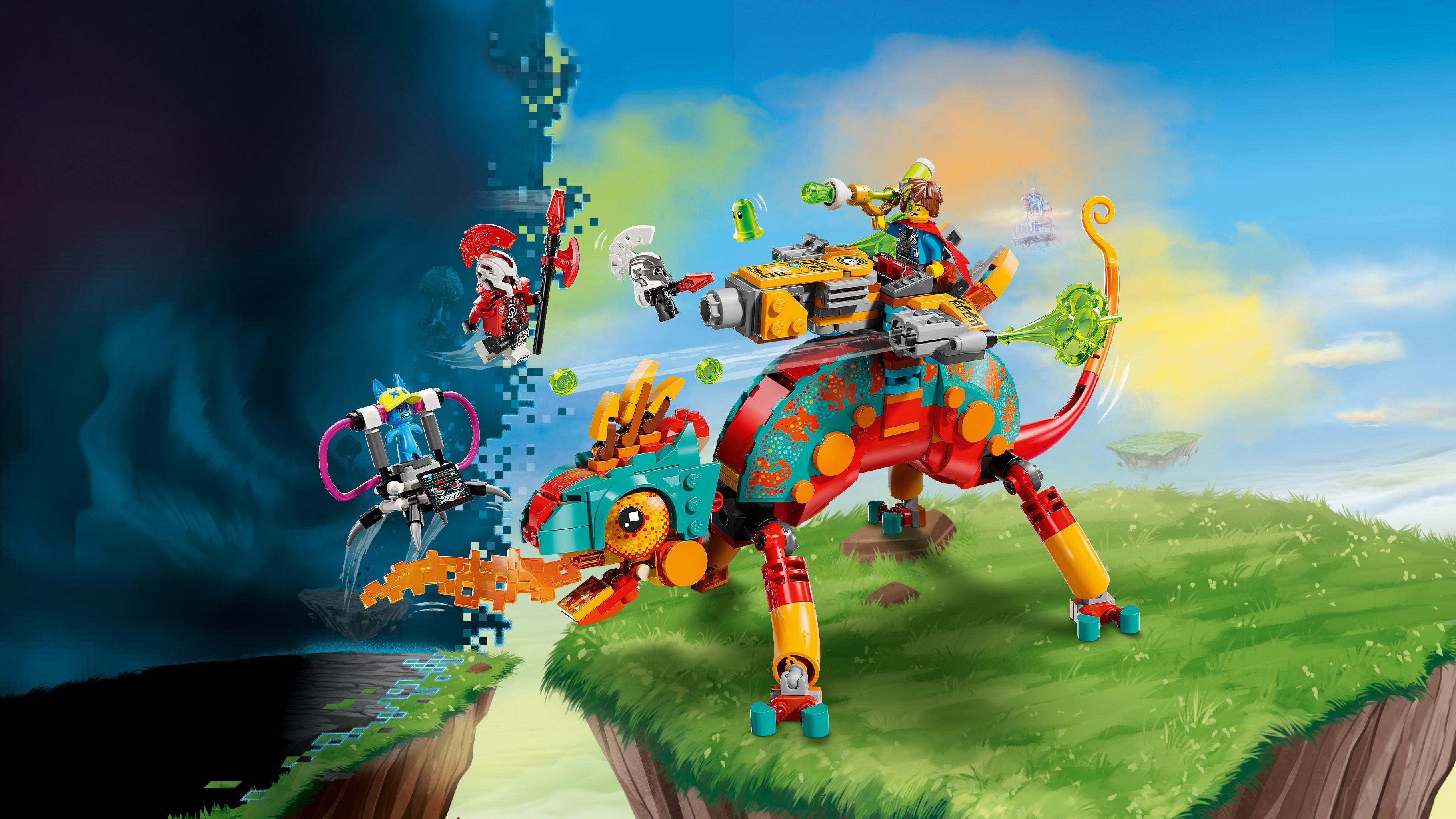 Lego 71492 Mateos Fire Chameleon