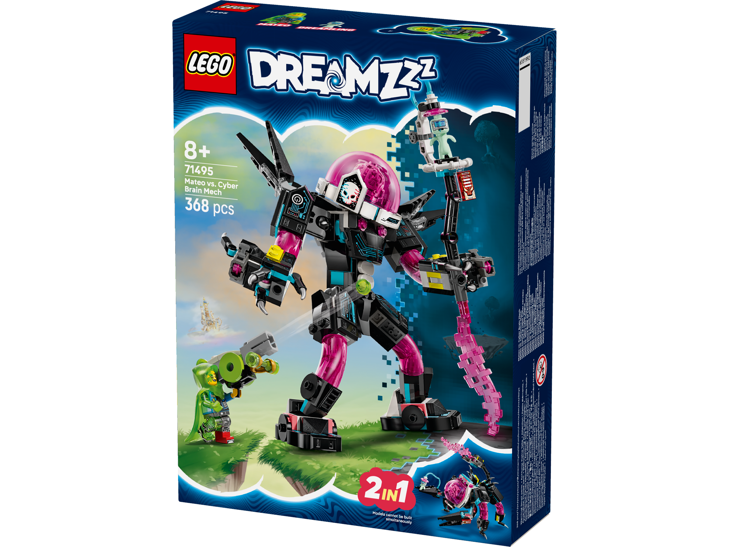 Lego 71495 Mateo vs. Cyber Brain Mech