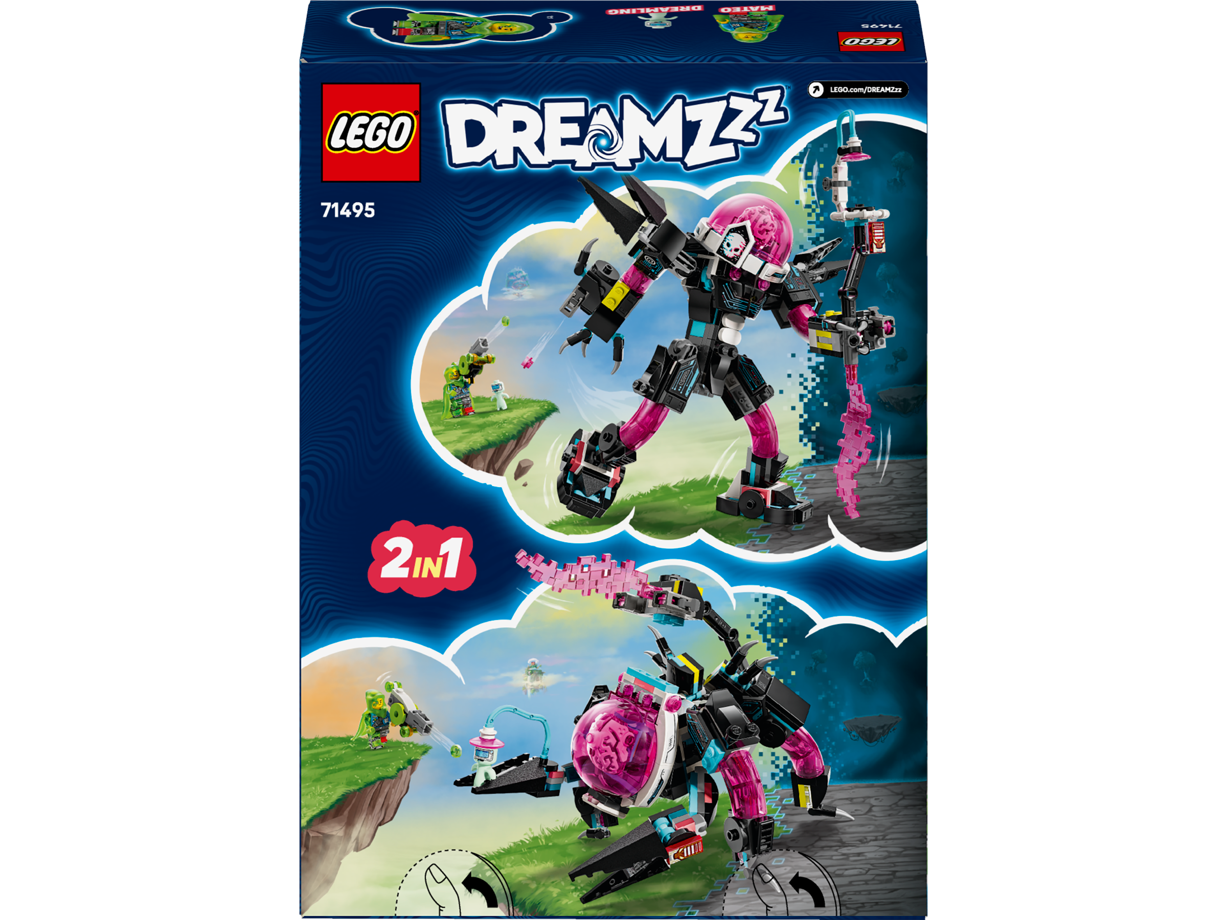 Lego 71495 Mateo vs. Cyber Brain Mech