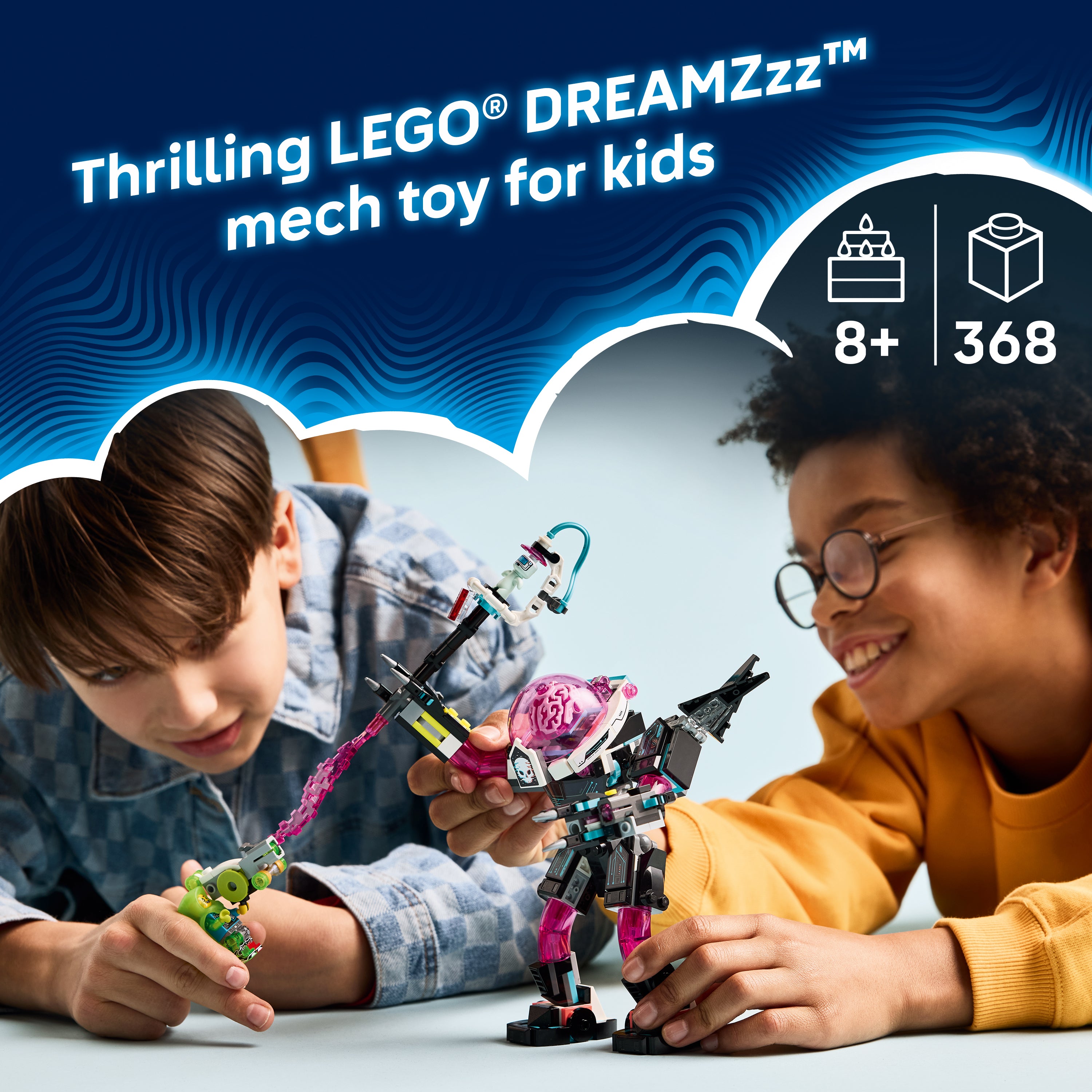 Lego 71495 Mateo vs. Cyber Brain Mech