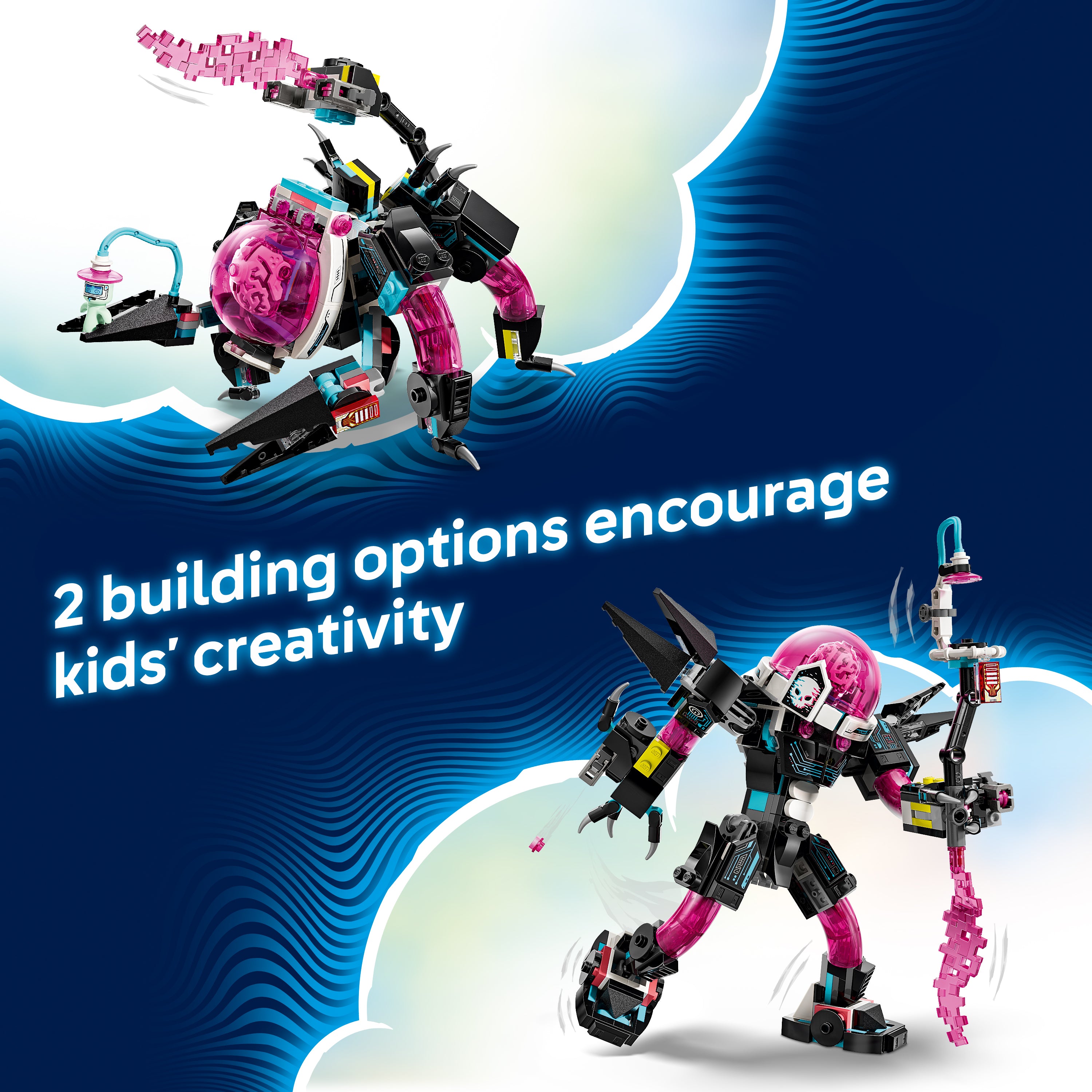 Lego 71495 Mateo vs. Cyber Brain Mech