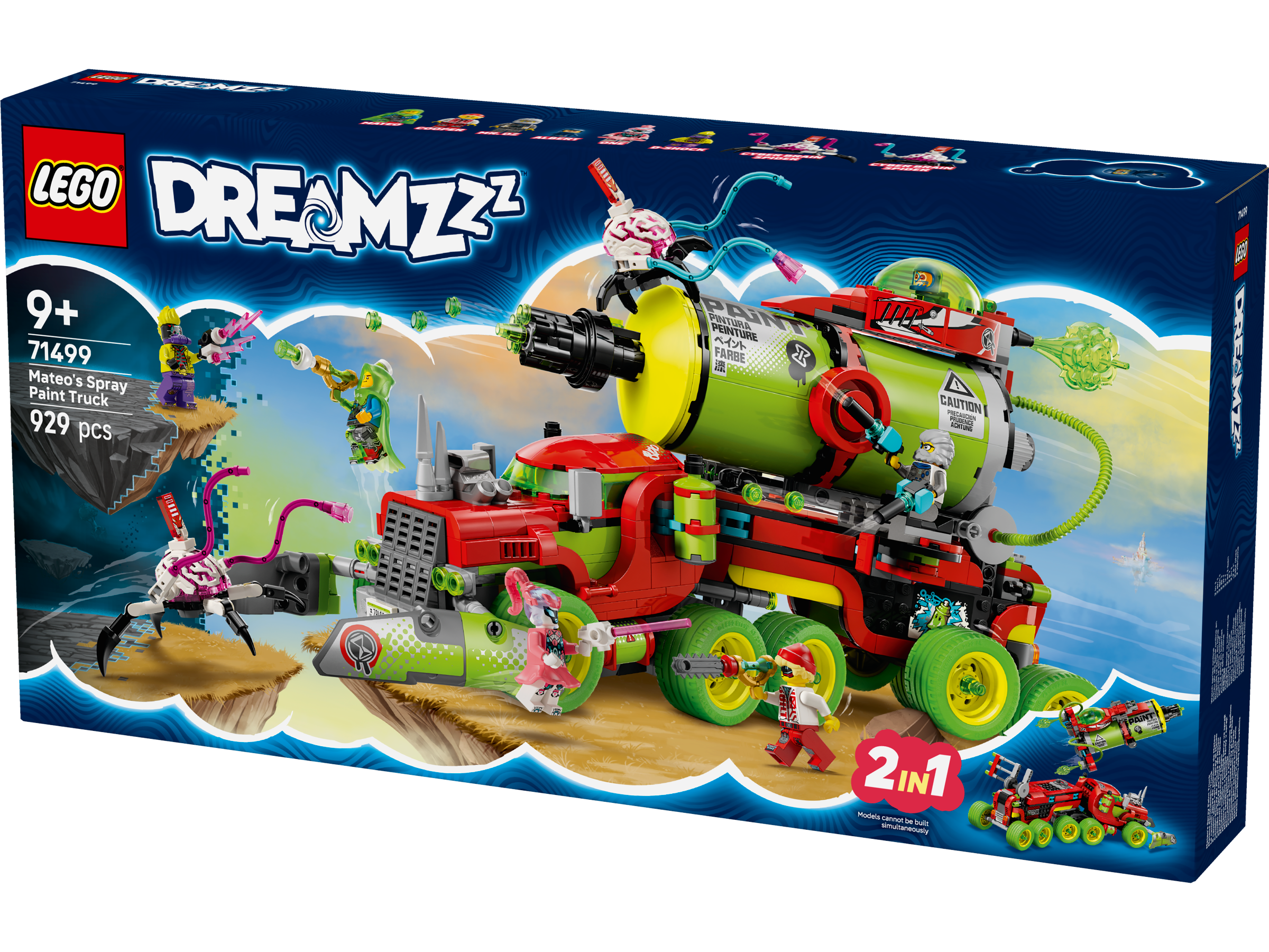 Lego 71499 Mateos Spray Paint Truck