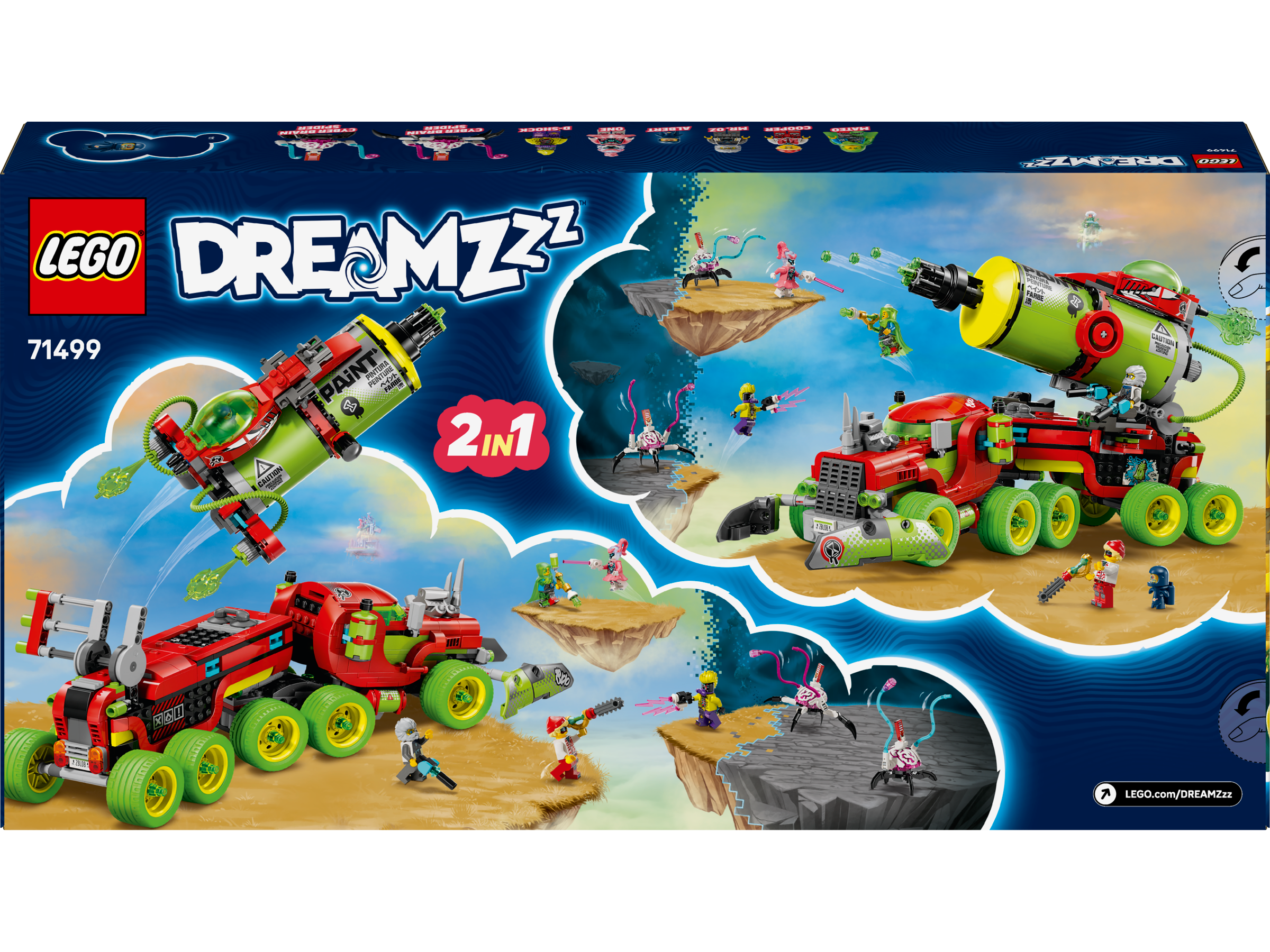Lego 71499 Mateos Spray Paint Truck