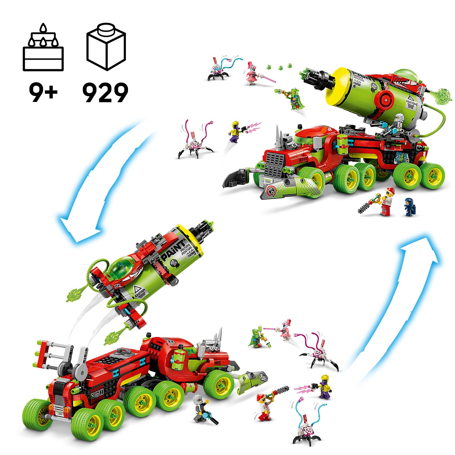 Lego 71499 Mateos Spray Paint Truck