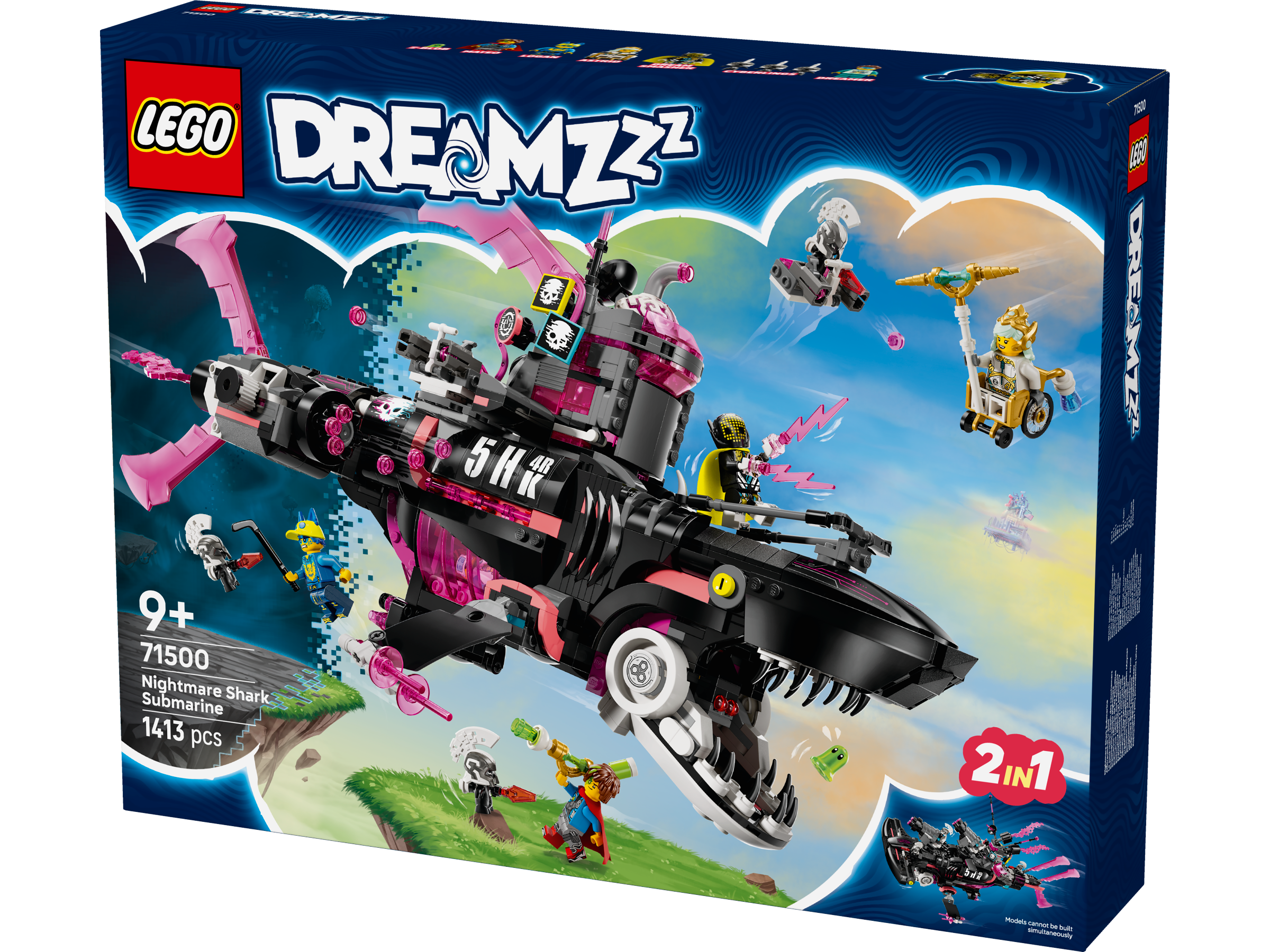 Lego 71500 Nightmare Shark Submarine