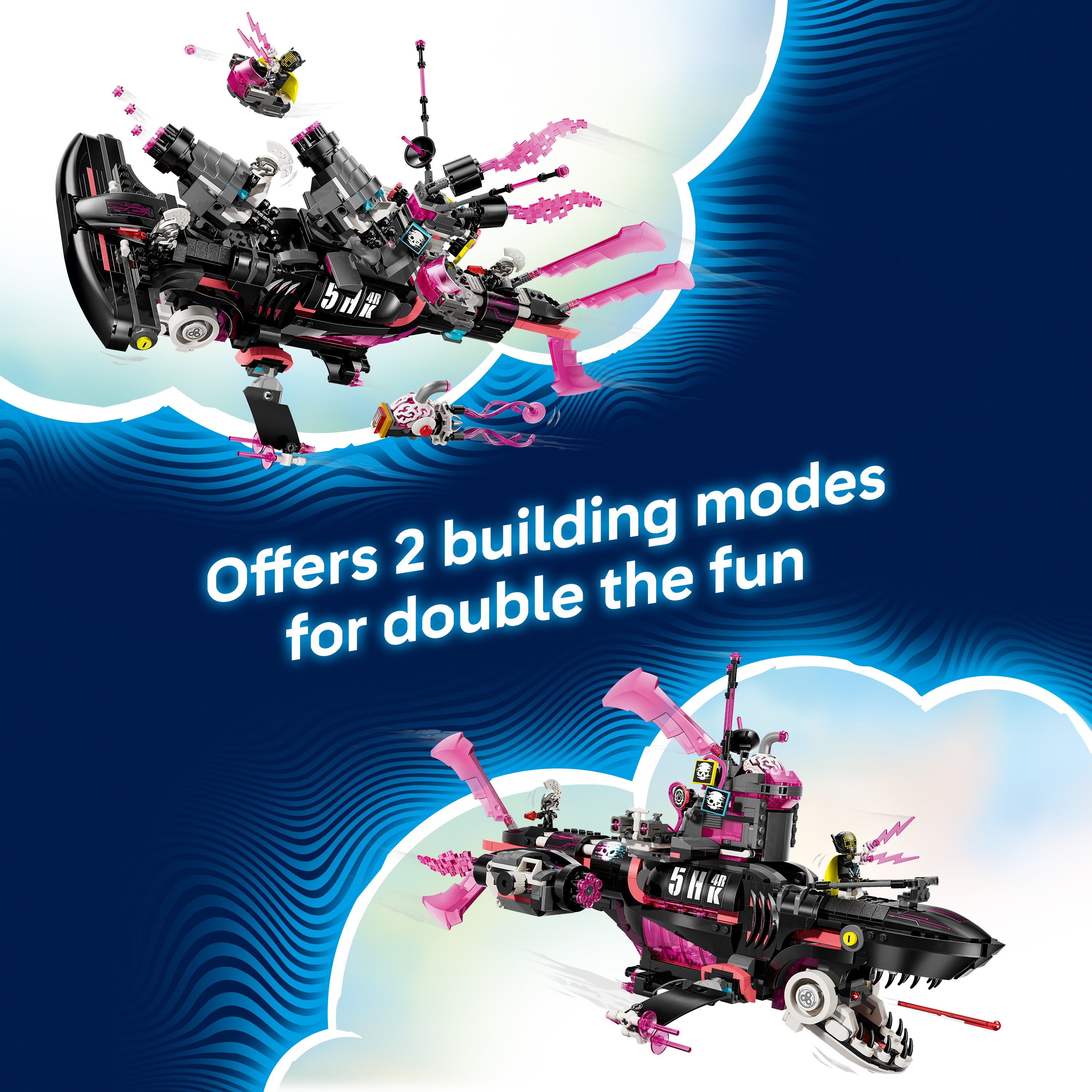 Lego 71500 Nightmare Shark Submarine