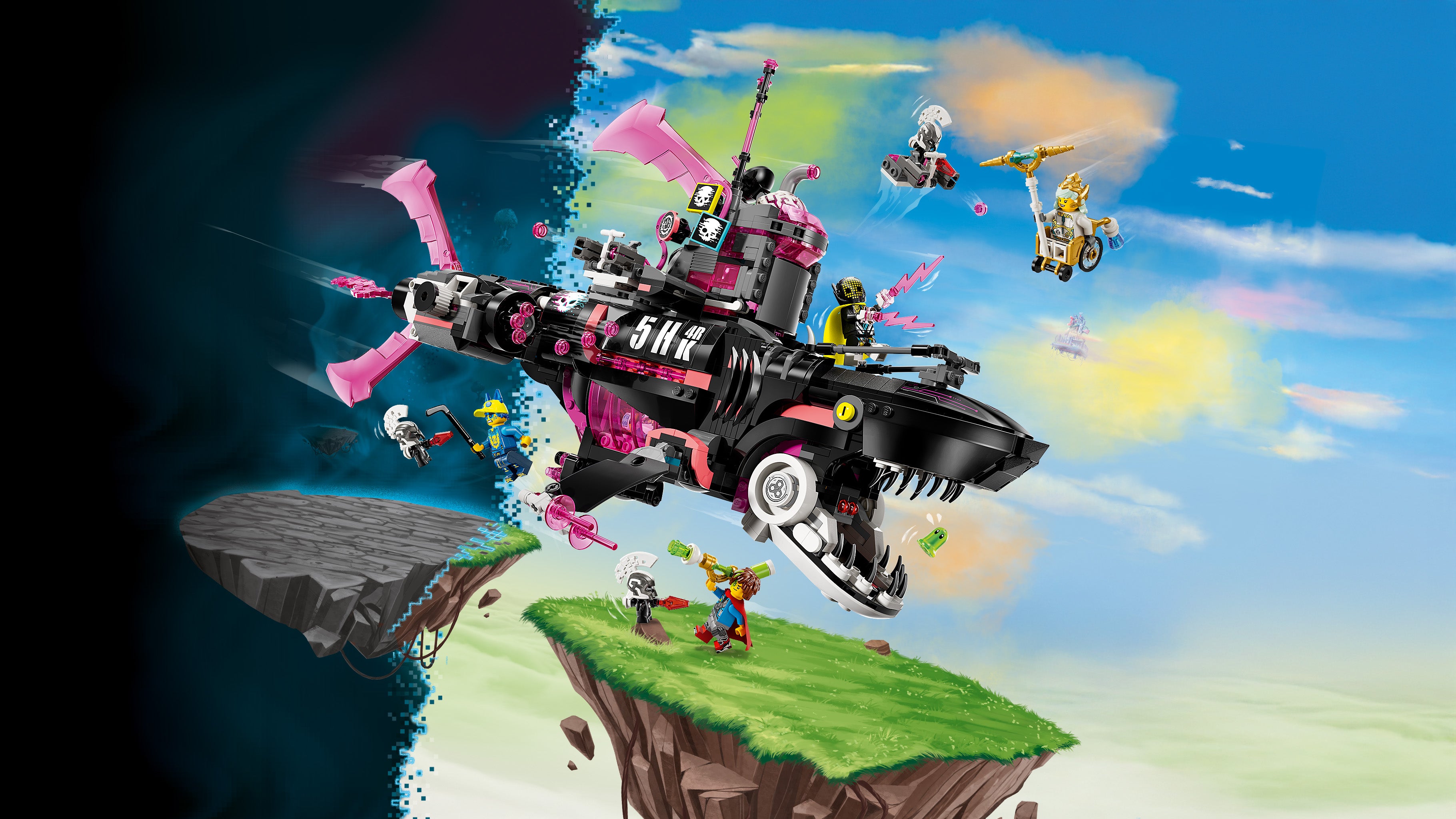 Lego 71500 Nightmare Shark Submarine