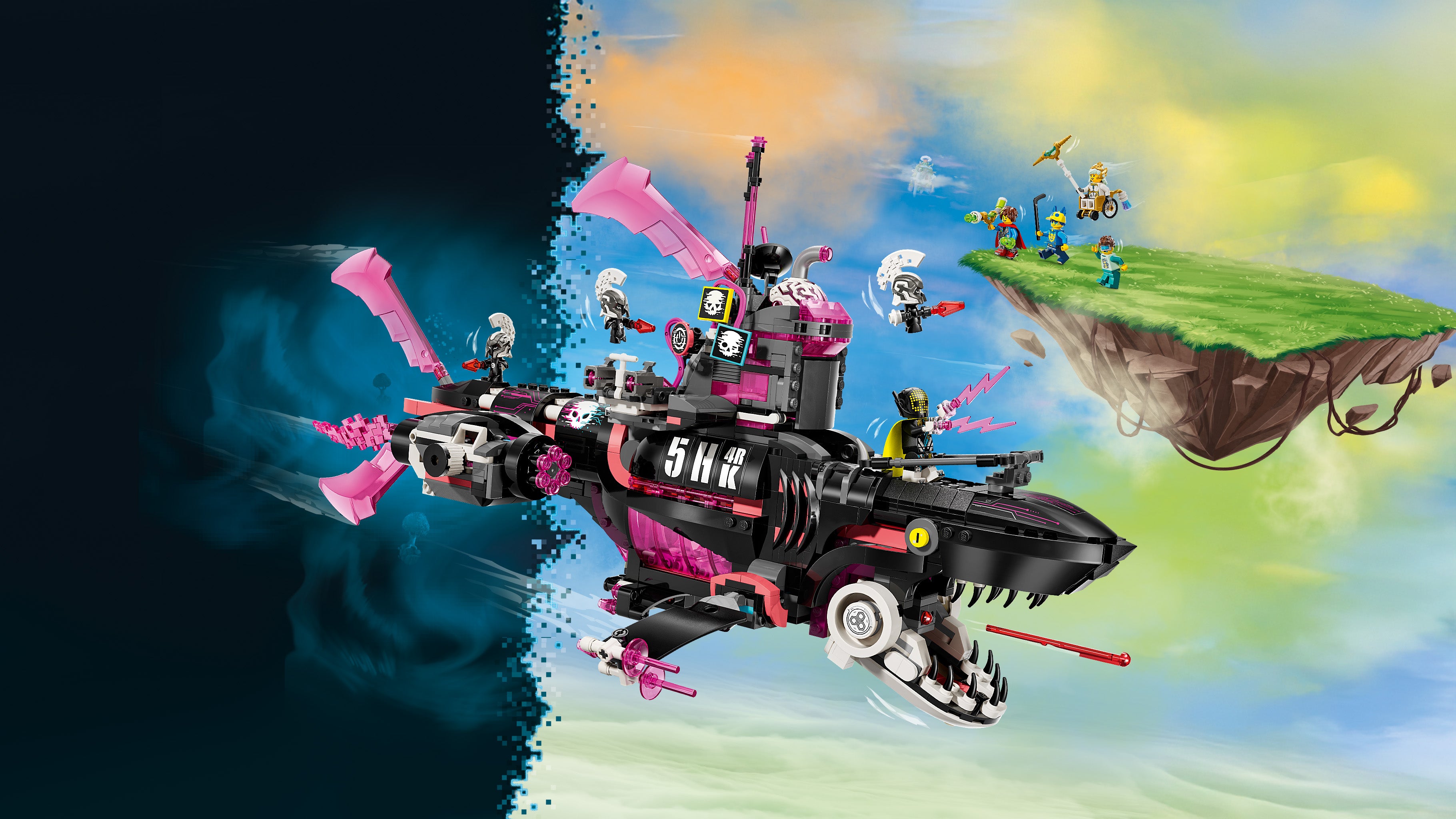 Lego 71500 Nightmare Shark Submarine