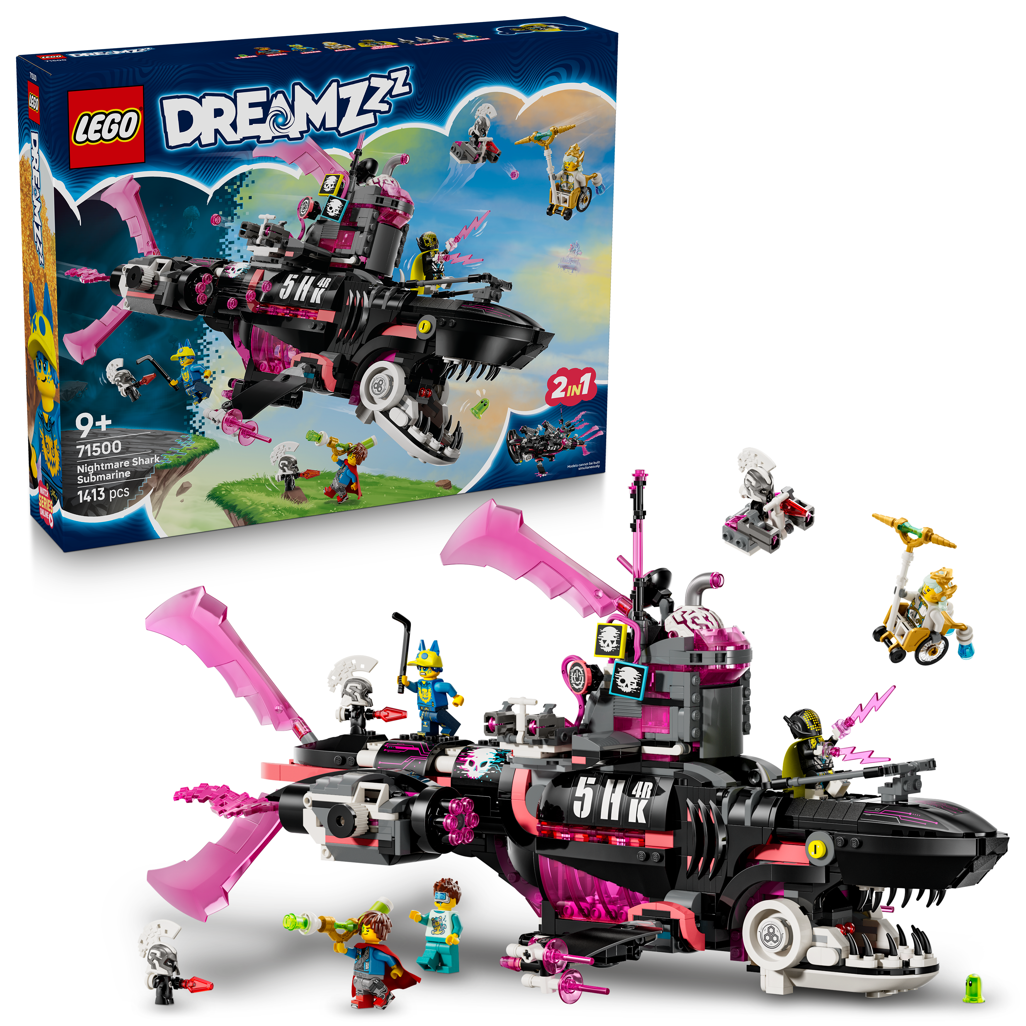 Lego 71500 Nightmare Shark Submarine