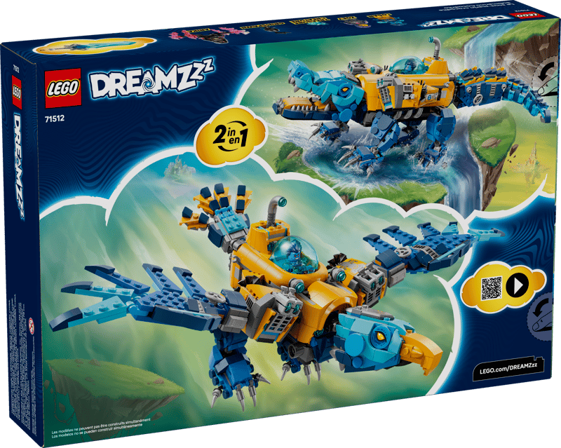 Lego 71512 Crocodile Submarine