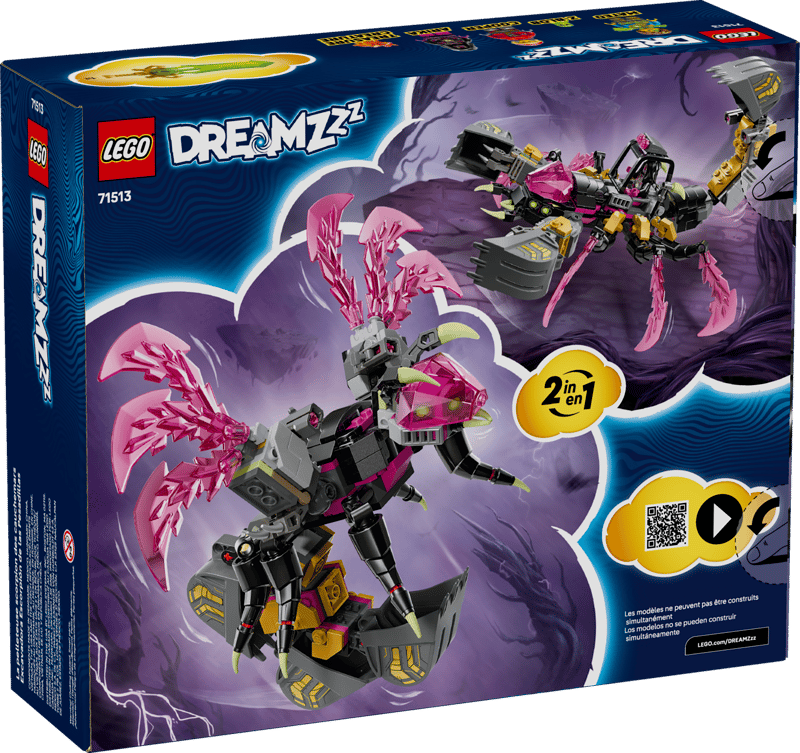 Lego 71513 Nightmare Scorpion Digger