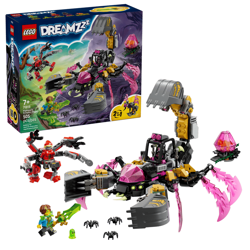 Lego 71513 Nightmare Scorpion Digger