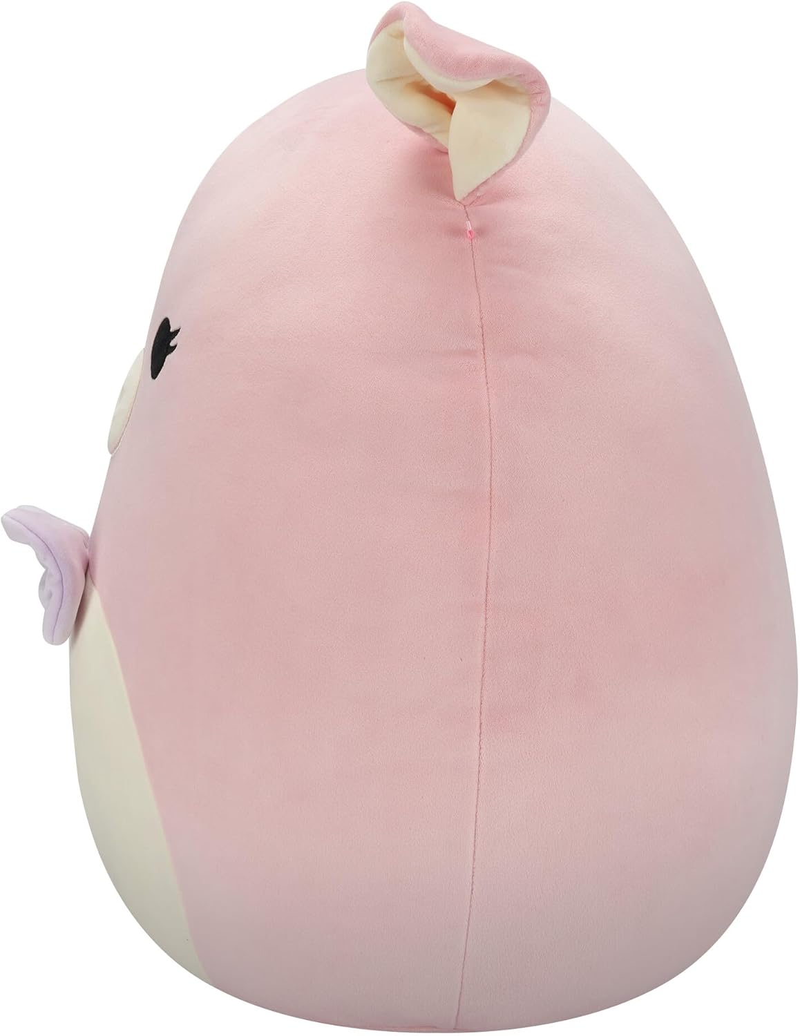 Squishmallows 20" Pink Pig with Purple Bow Tie