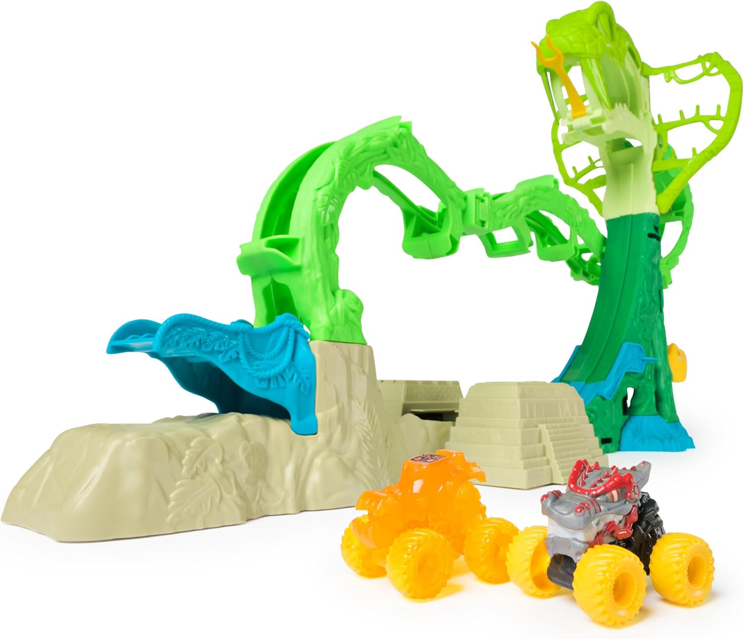 Monster Jam Mini Cobra Booster Playset