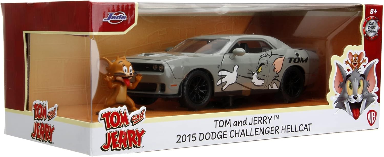 Tom & jerry Dodge Challenger with Figure