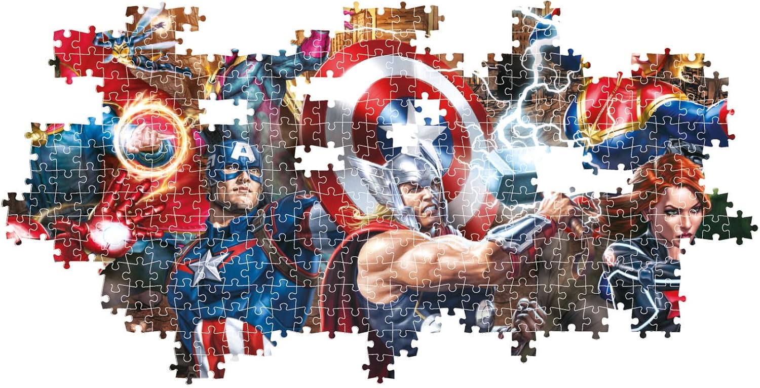 Clementoni Marvel 1000 Piece Panorama Puzzle
