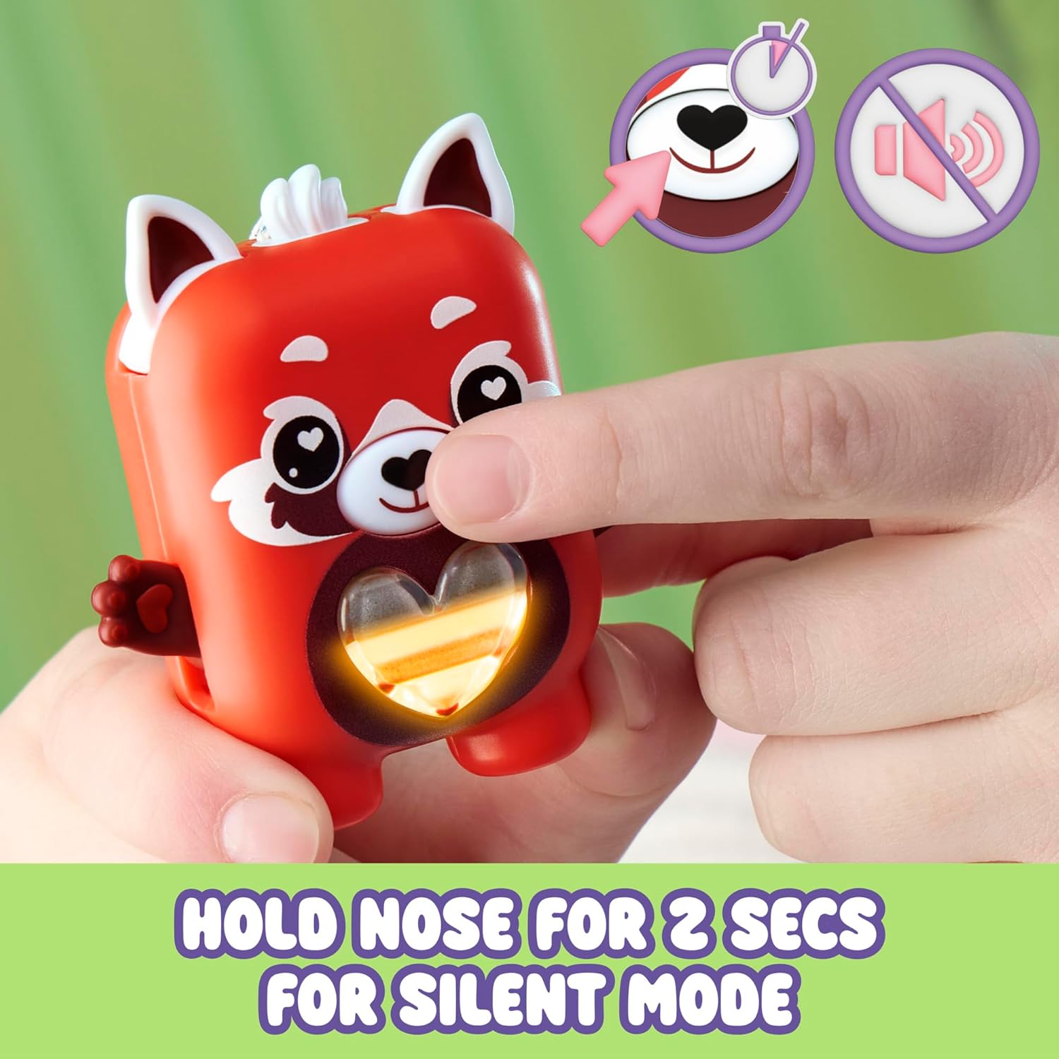 Nano-mals Pamanda The Red Panda Electronic Fidget Pet