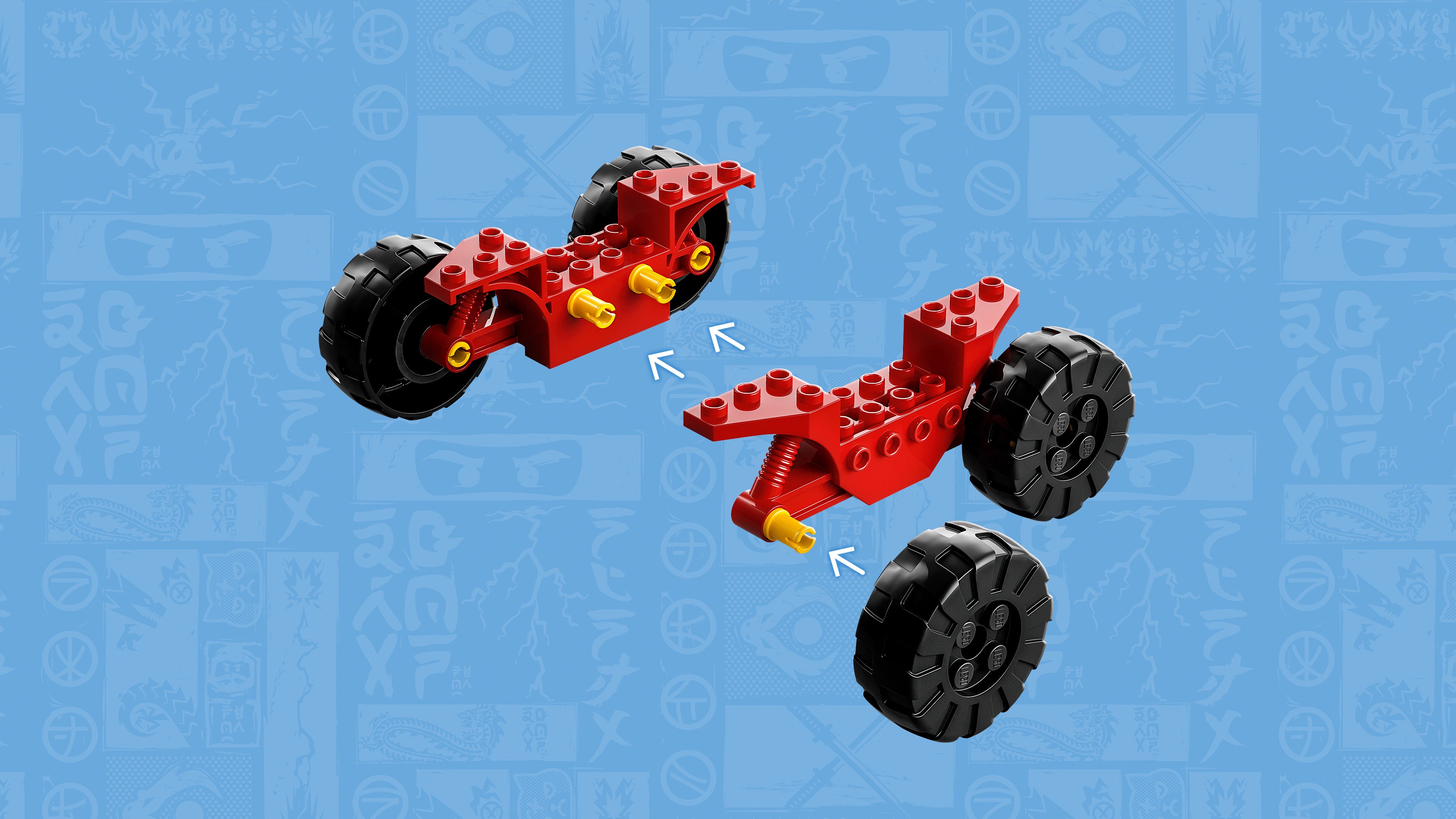 Lego 71789 Kai and Rass Car and Bike